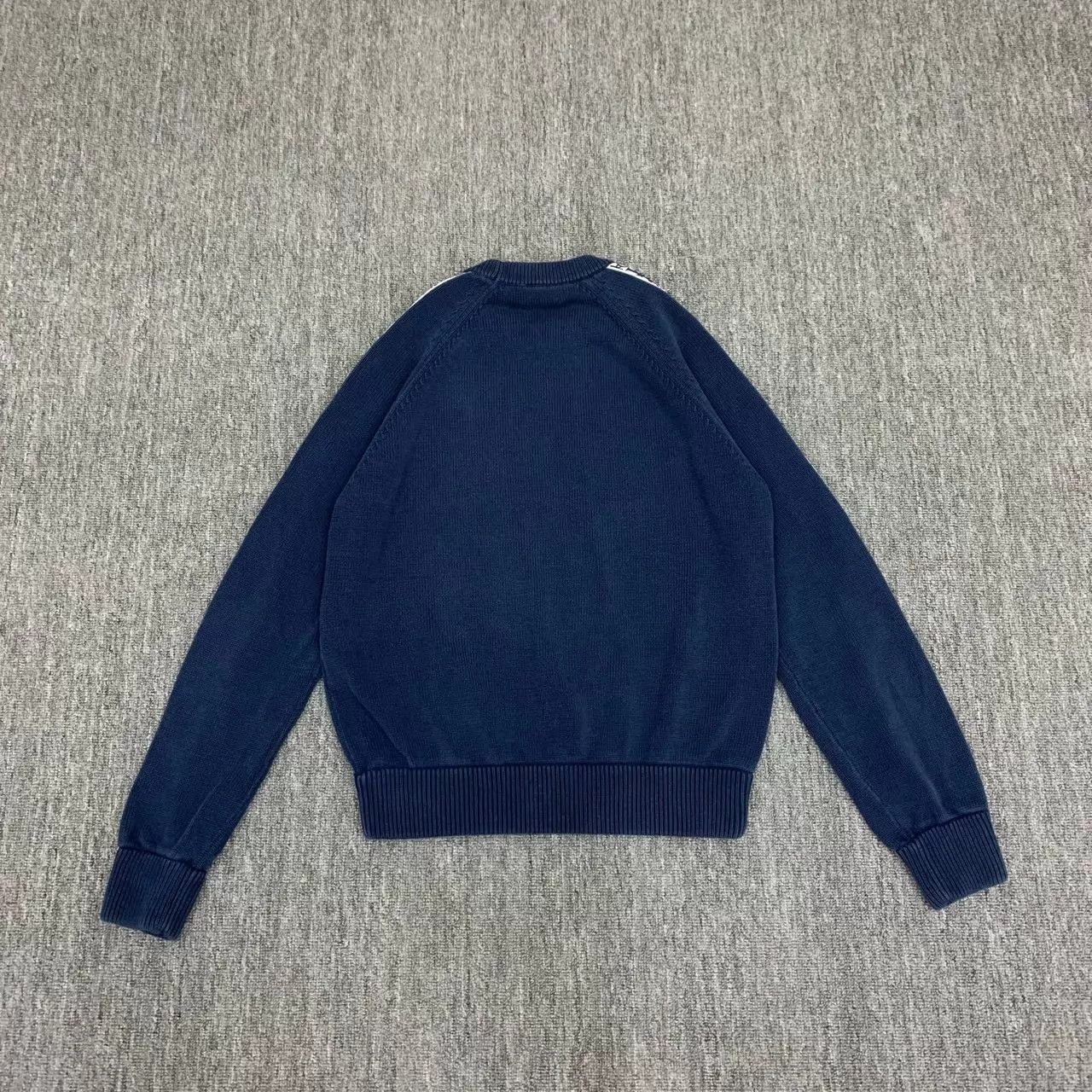 Dior Dior Blue Side Logo Arm Monogram Print Sweater M Size 95 New Size US M / EU 48-50 / 2 - 2 Thumbnail