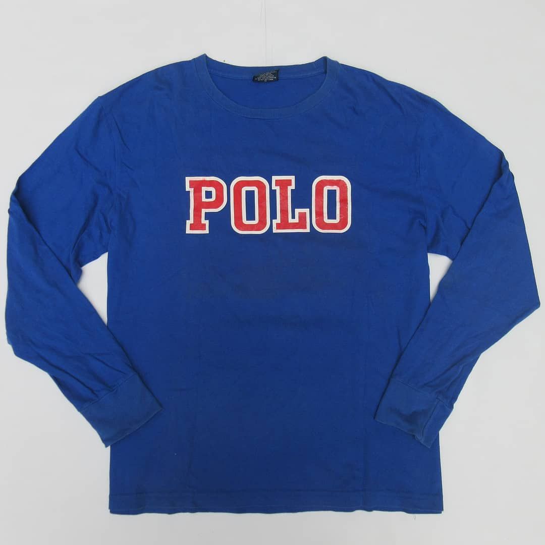 Polo Ralph Lauren Polo Sweater Ralph Lauren Vintage 90s Size.Large royal blue Size US L / EU 52-54 / 3 - 1 Preview