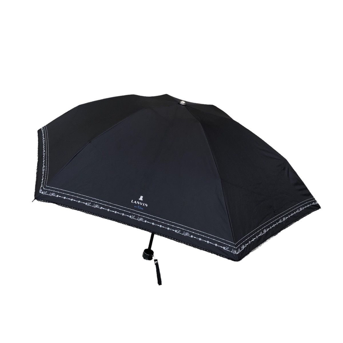 Lanvin LANVIN en Blue Moonbat Folding Umbrella Size ONE SIZE - 2 Thumbnail