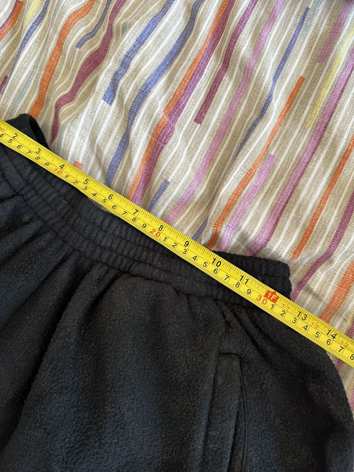 Balenciaga [S] Fall23 Runway Mud stained fleece sweatpants Size US 34 / EU 50 - 17 Thumbnail
