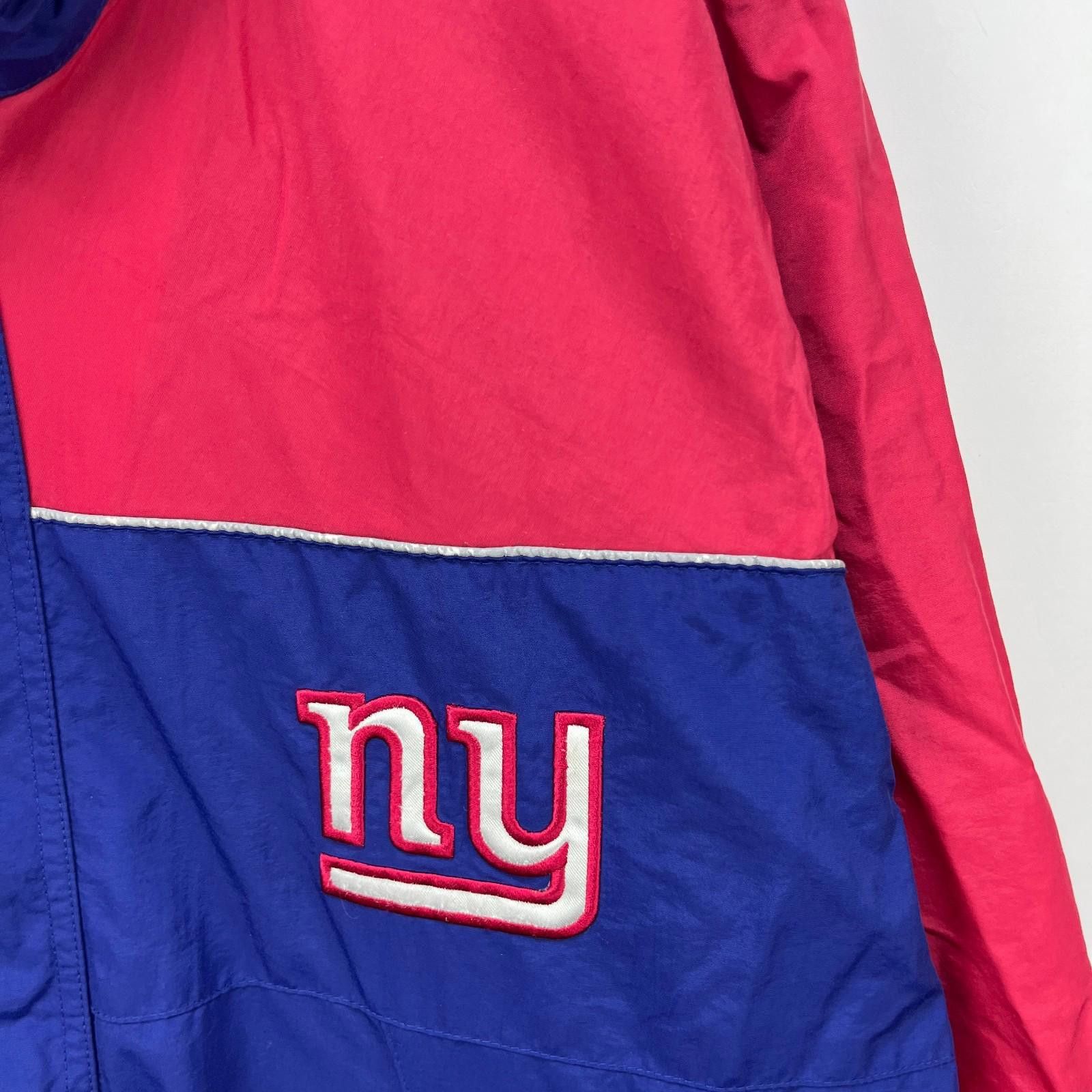 Other Vintage New York Giants NFL Windbreaker Jacket Large Size ONE SIZE - 5 Thumbnail