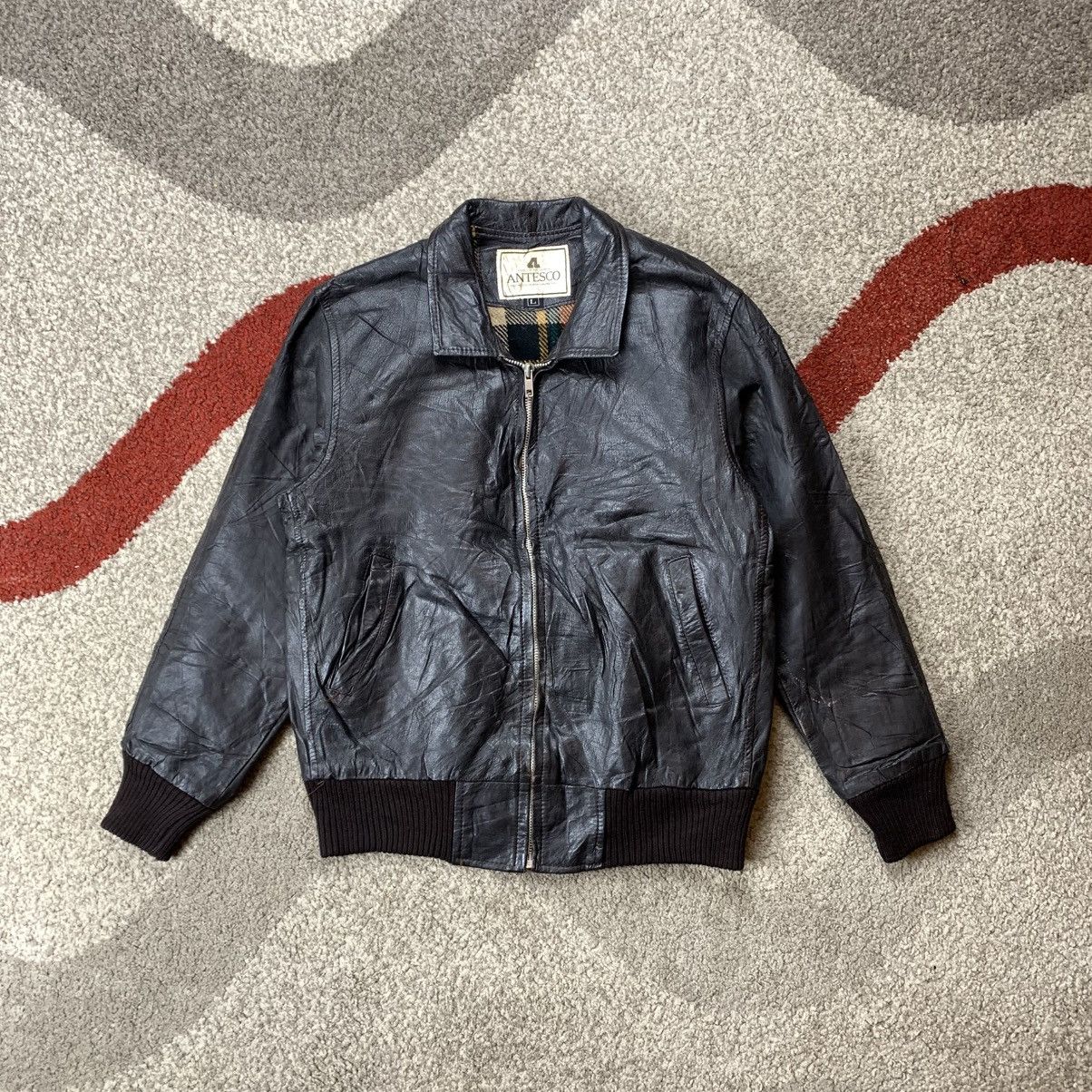 Other ANTESCO LEATHER JACKET Size US L / EU 52-54 / 3 - 1 Thumbnail