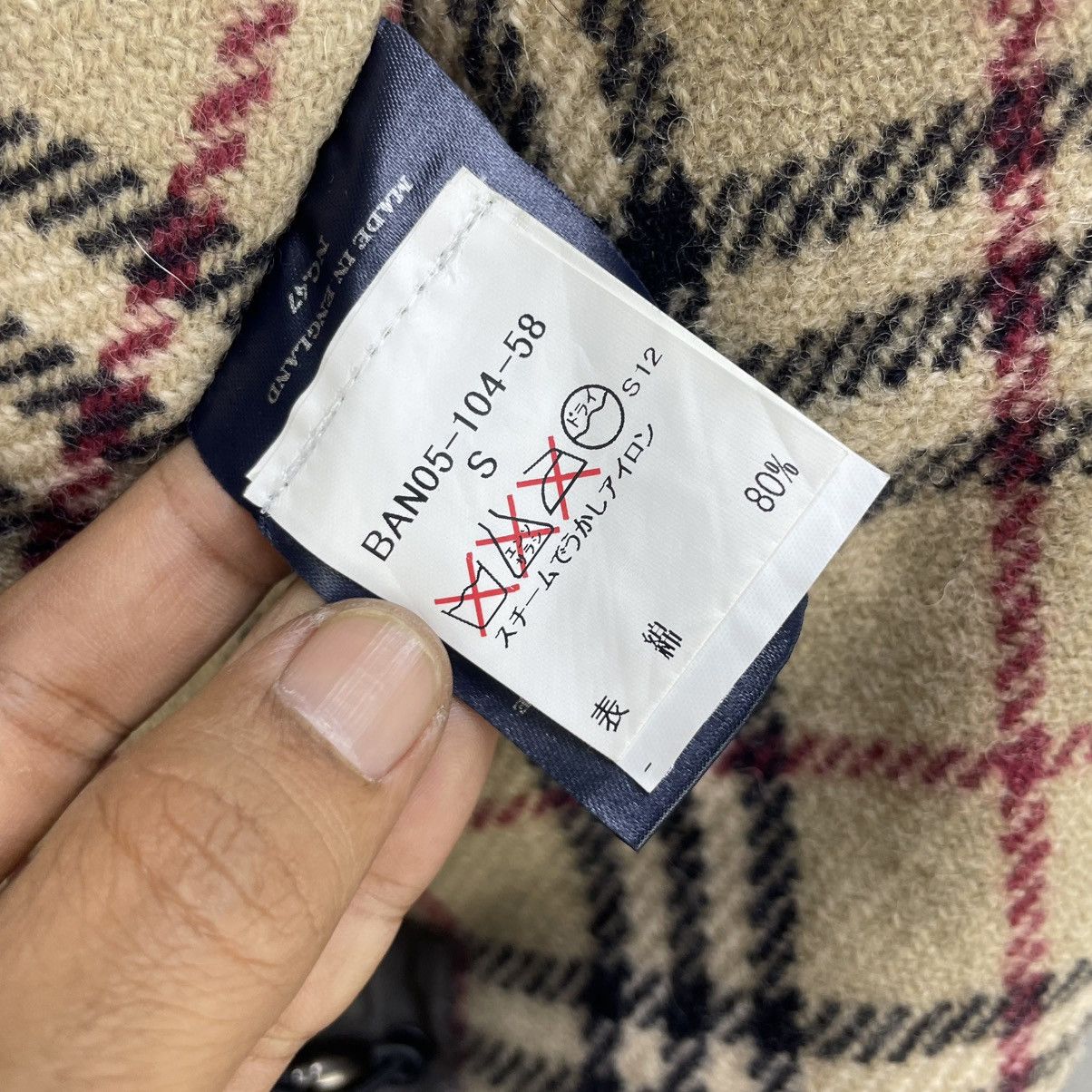 Burberry Vintage Burberrys London Nova Check Made In England Parka Size US M / EU 48-50 / 2 - 5 Thumbnail