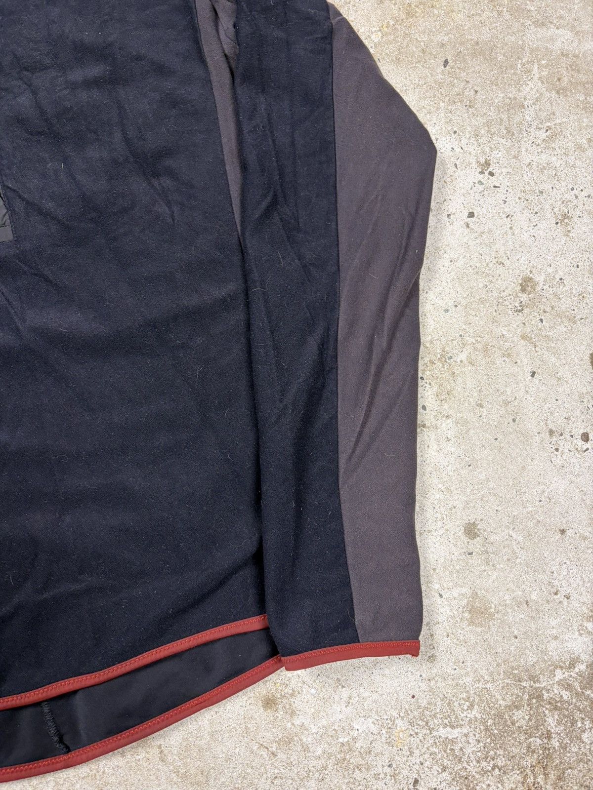 Prada Vintage 2000s Prada Linea Rossa Red Tab Half Zip Fleece Size S / US 4 / IT 40 - 7 Thumbnail