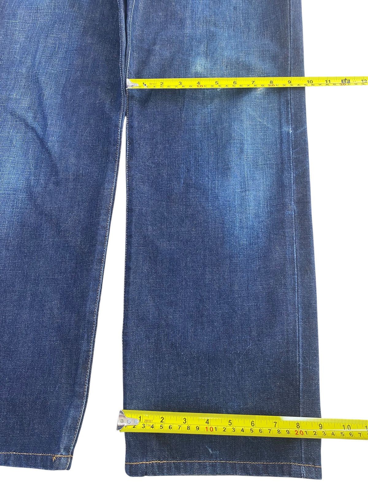 Edwin Vintage Edwin Dark Blue Wash Style Loose Jeans Size US 32 / EU 48 - 8 Thumbnail