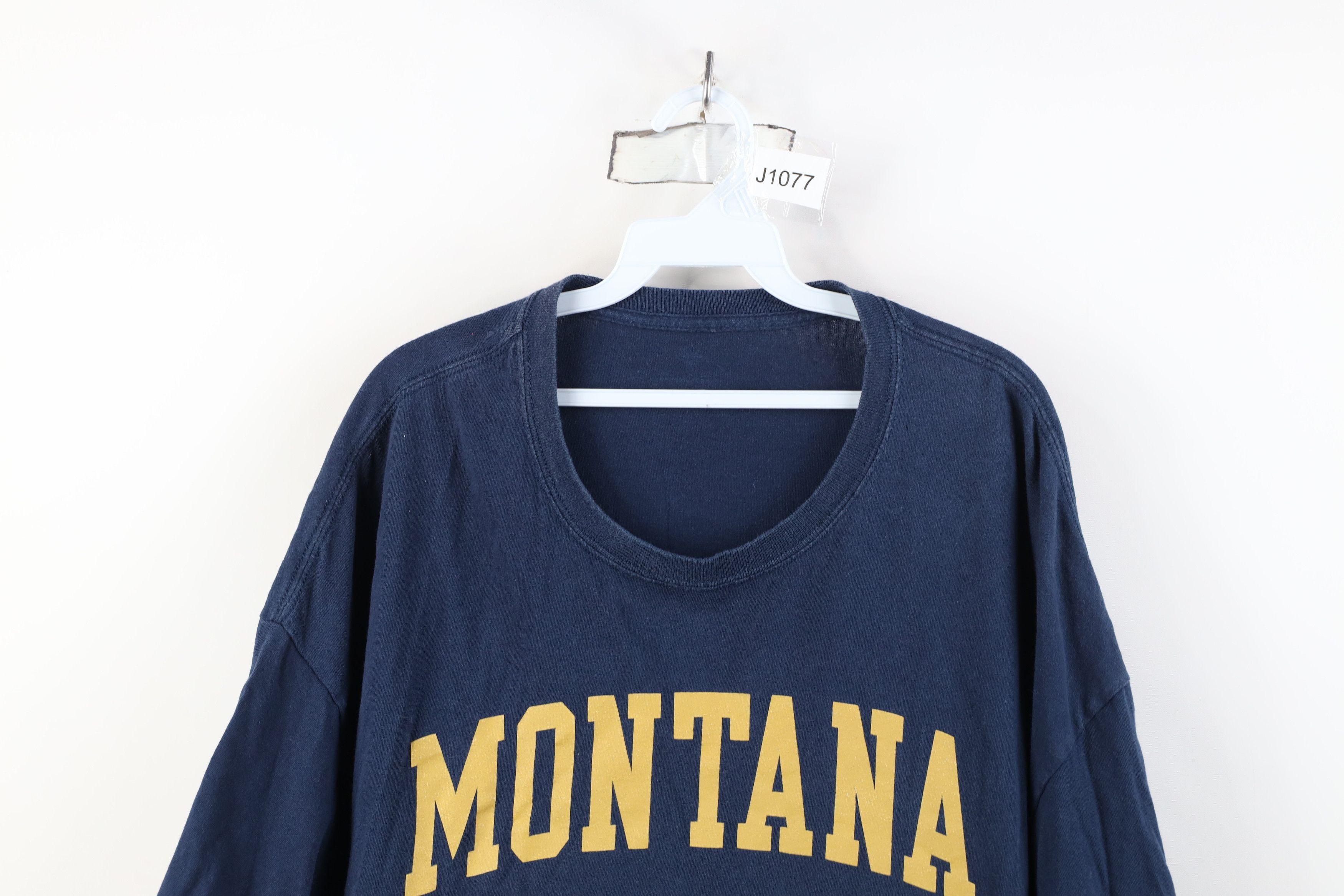 Vintage Fanatics Spell Montana State University Short Sleeve T-Shirt Size US XXL / EU 58 / 5 - 2 Thumbnail