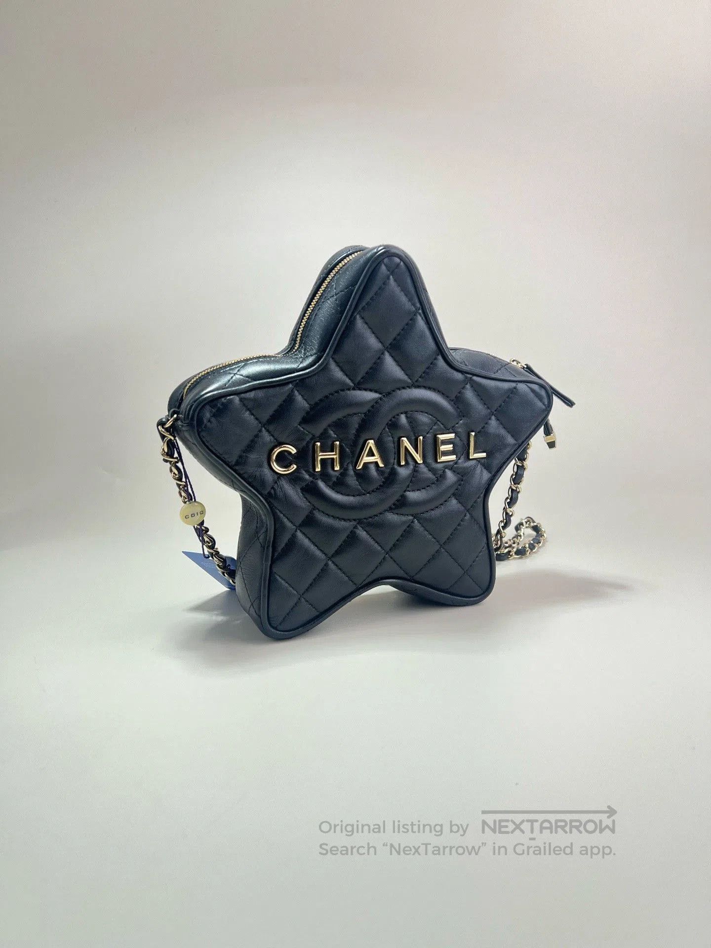 Chanel CHANEL Black Sheepskin Star Bag. Size ONE SIZE - 2 Thumbnail