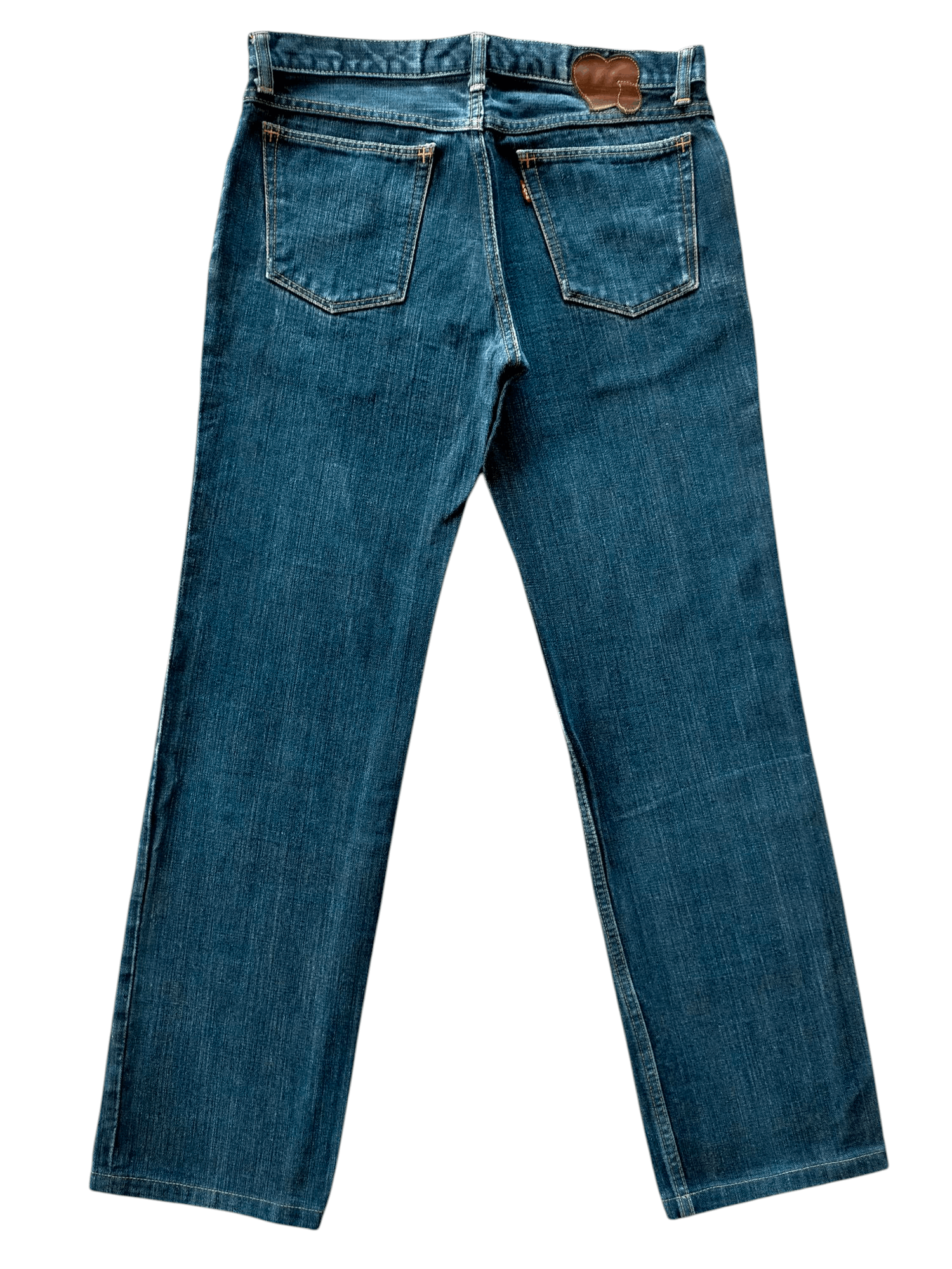 Number (N)ine Number (N)ine Made in Japan blue Denim Pants Size US 32 / EU 48 - 4 Thumbnail