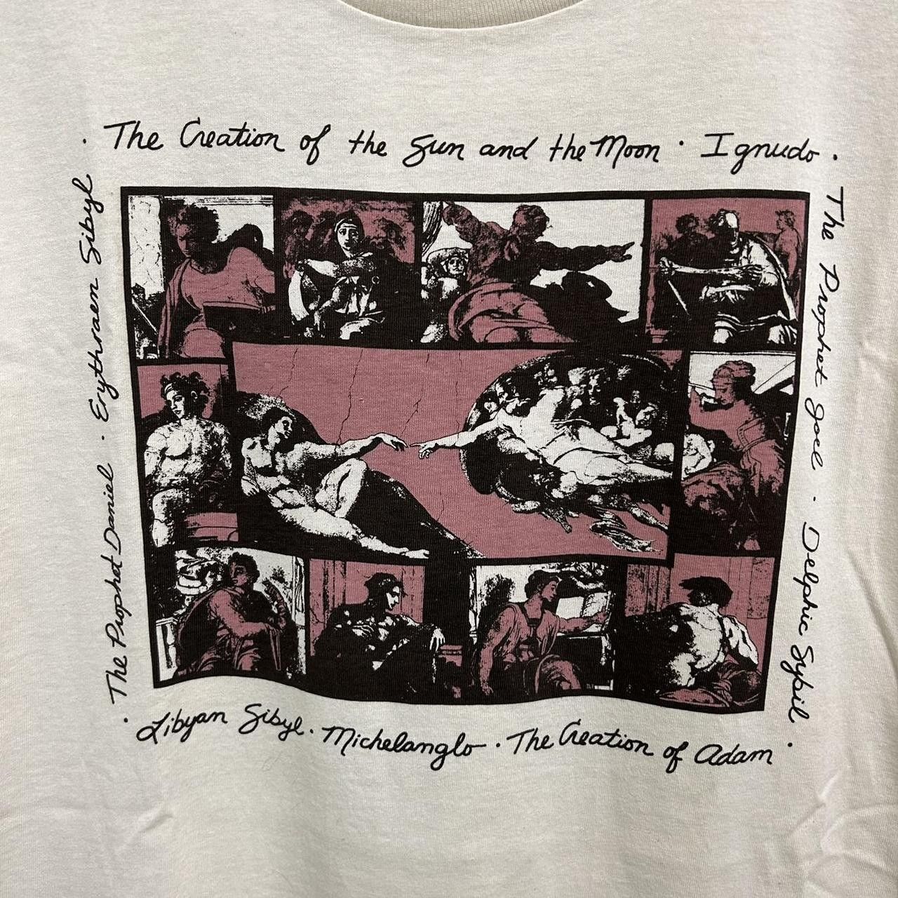 Arts & Science Vintage 90s Sistine Chapel Art T Shirt Size XL Size US XL / EU 56 / 4 - 4 Thumbnail