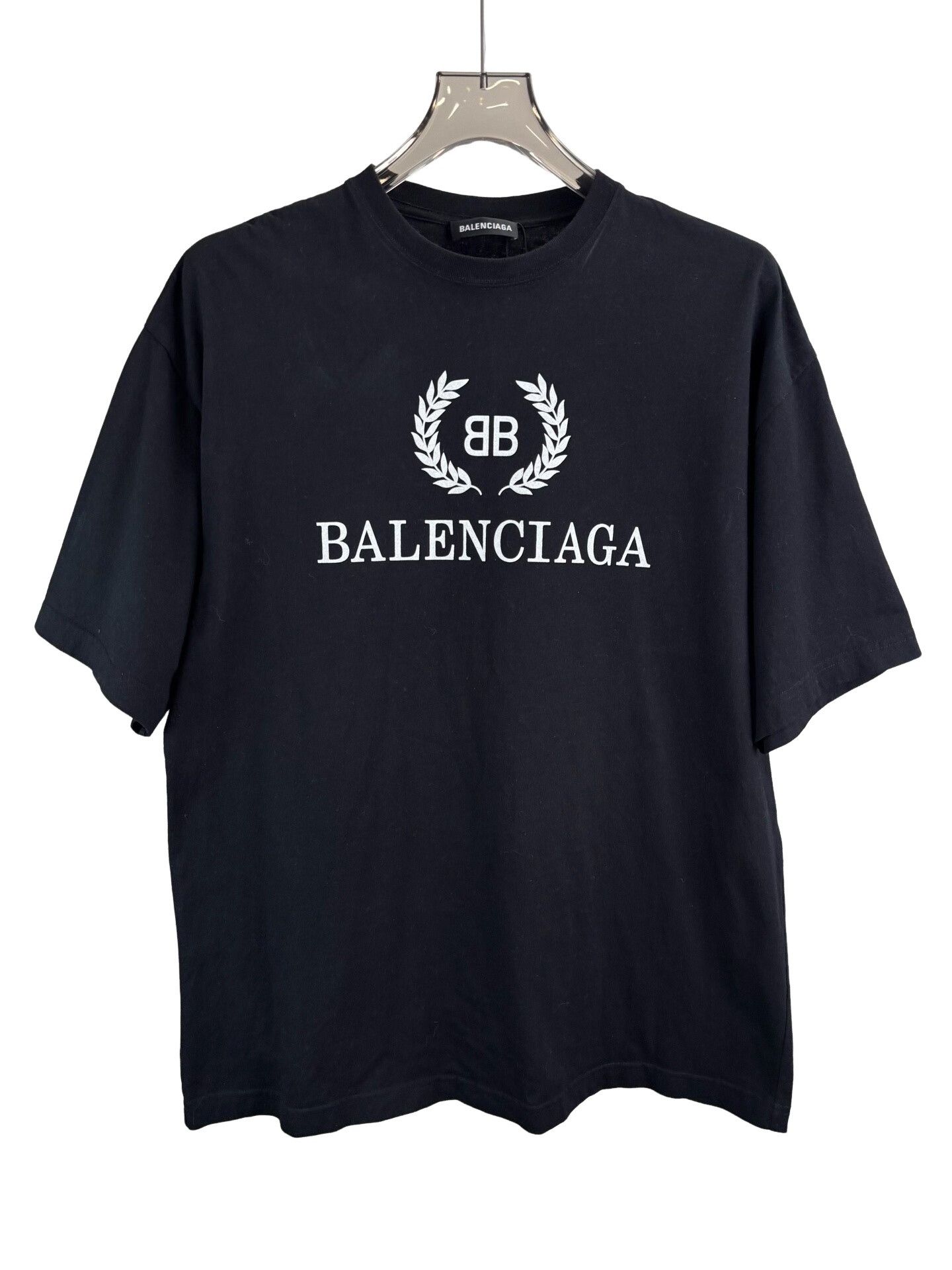 Balenciaga Balenciaga BB Laurel Logo T-Shirt Size S Size US S / EU 44-46 / 1 - 1 Thumbnail
