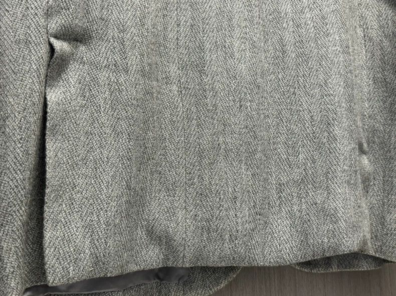Yohji Yamamoto Yohji Yamamoto size m 94aw tweed fishbone four-button blaz Size 38R - 3 Thumbnail