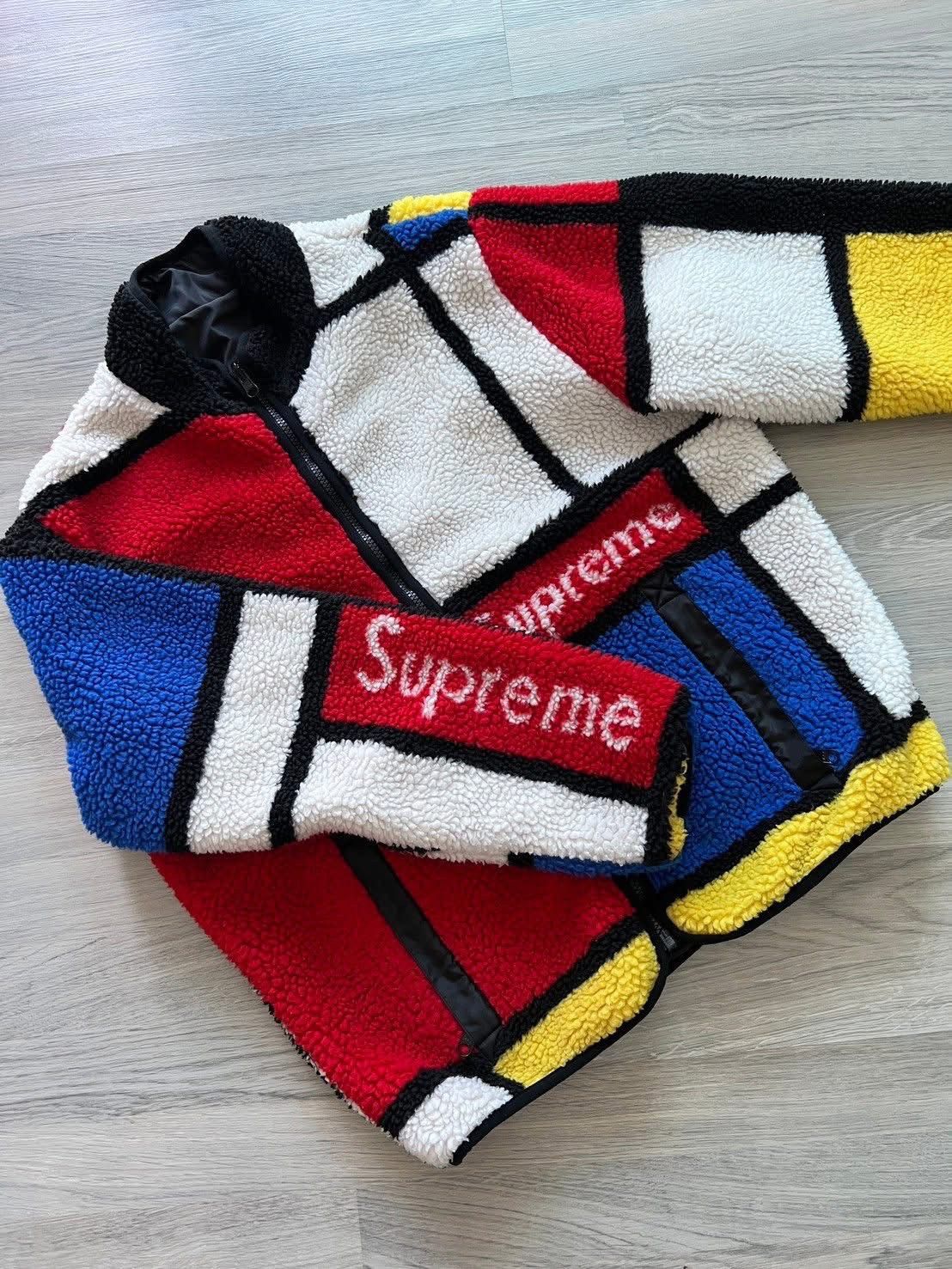 Supreme Supreme Reversible Houndstooth Overcoat | Grailed