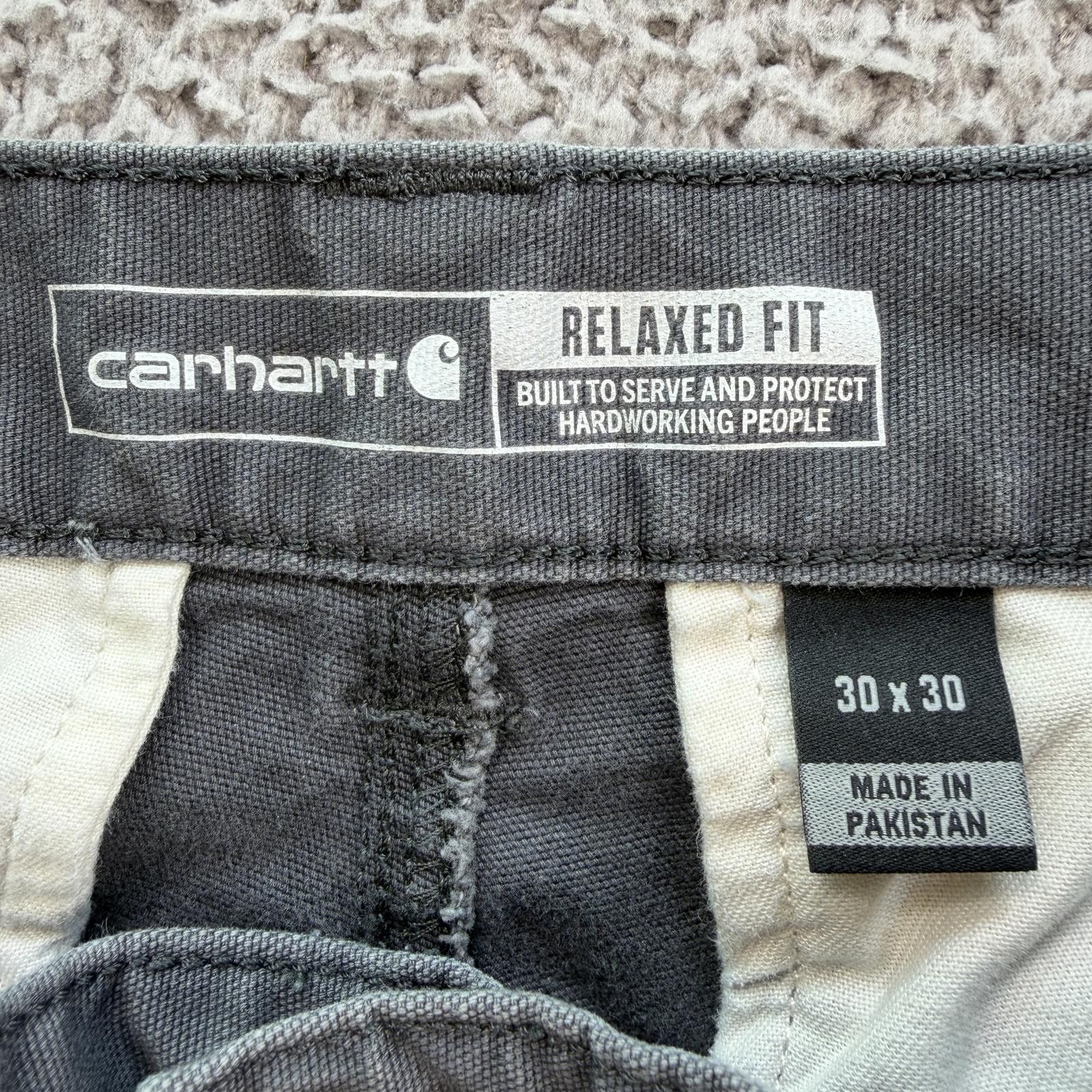 Carhartt Carhartt Rugged Flex Relaxed Fit Cargo Pants Gray 30x30 Mens Size US 30 / EU 46 - 5 Thumbnail