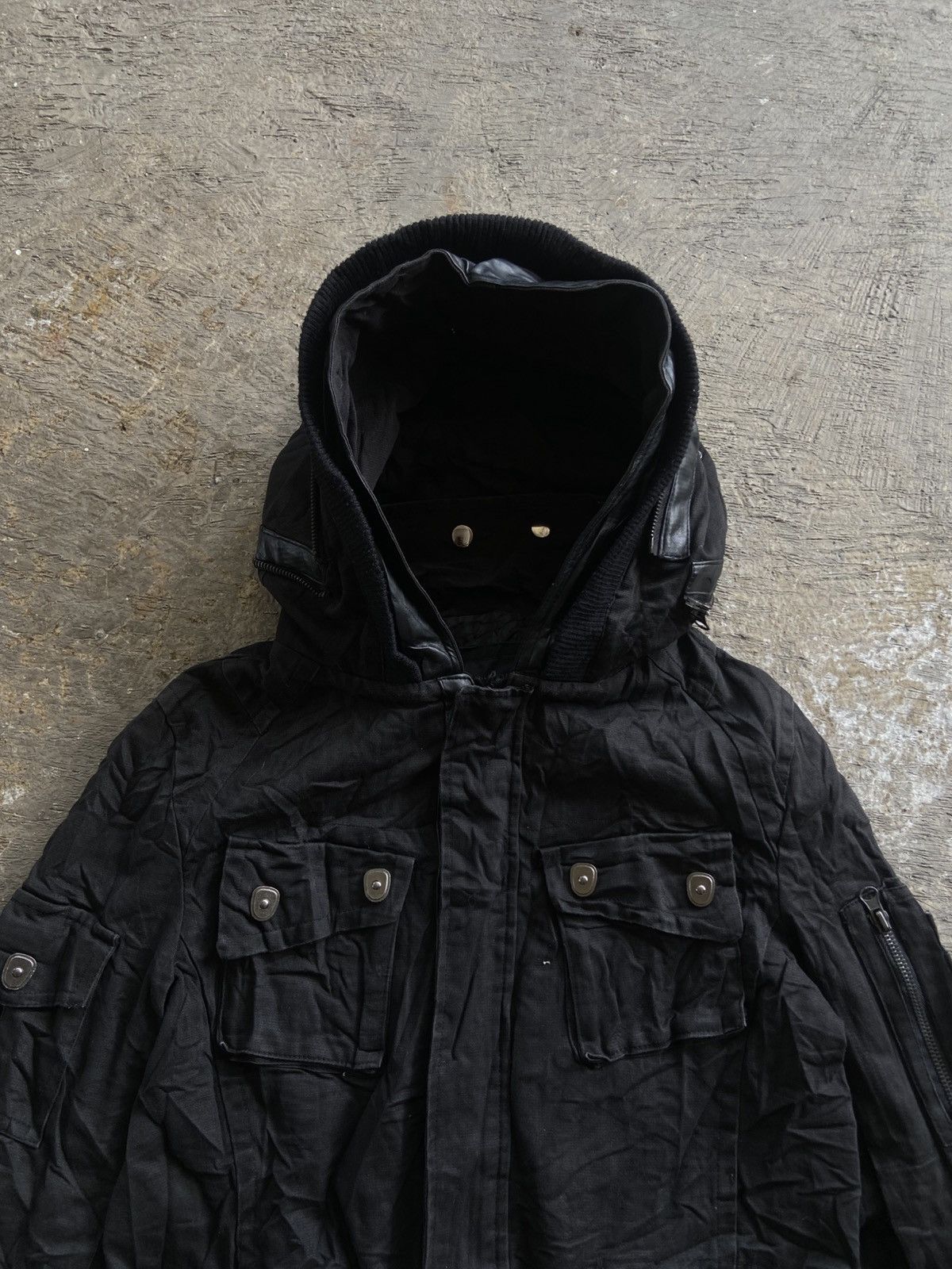 Le Grande Bleu (L.G.B.) 2000s Driving Roll - Cyber Apocalypse Lgb Style Bono Jacket Size US M / EU 48-50 / 2 - 5 Thumbnail