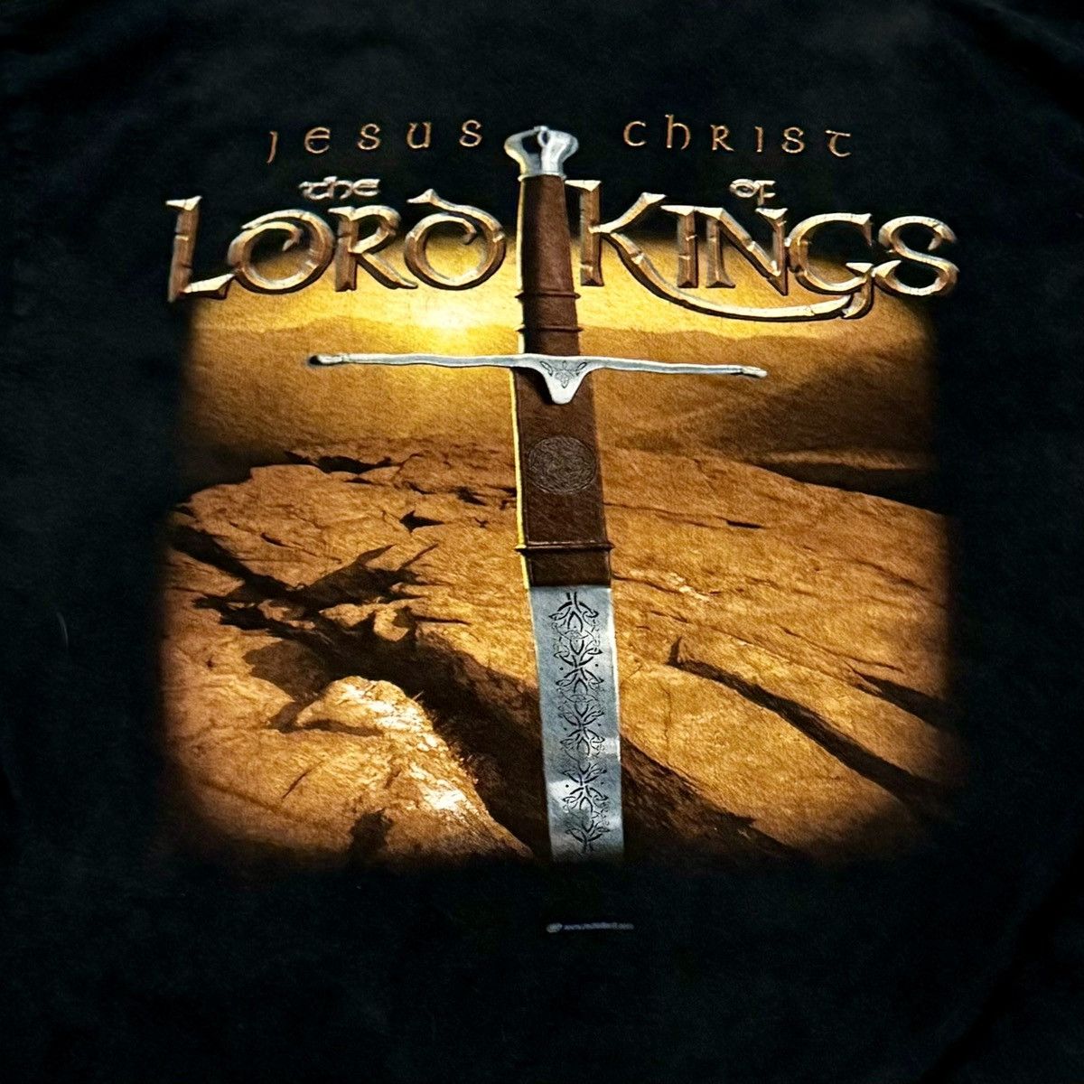 Other VINTAGE LORD OF THE KINGS JESUS TEE! Size US L / EU 52-54 / 3 - 1 Thumbnail