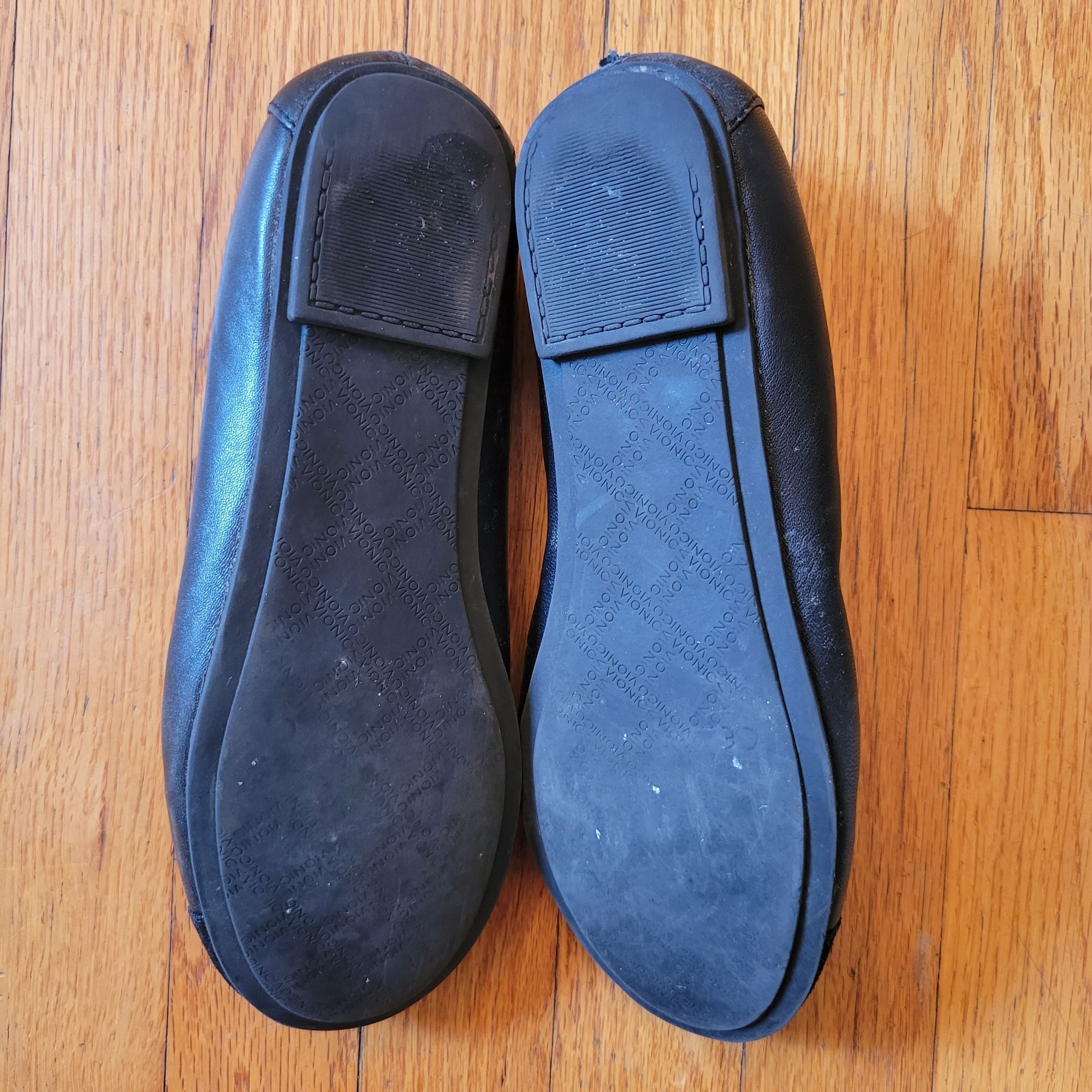 Vionic Vionic MINNA Black Leather Ballet Flats 8M Bow Comfort Size US 8 / IT 38 - 2 Thumbnail