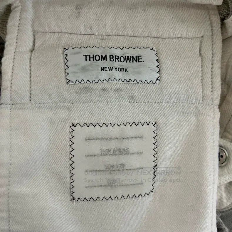 Thom Browne Thom Browne size 1 Gray Wool Dress Pants Size US 28 / EU 44 - 3 Thumbnail