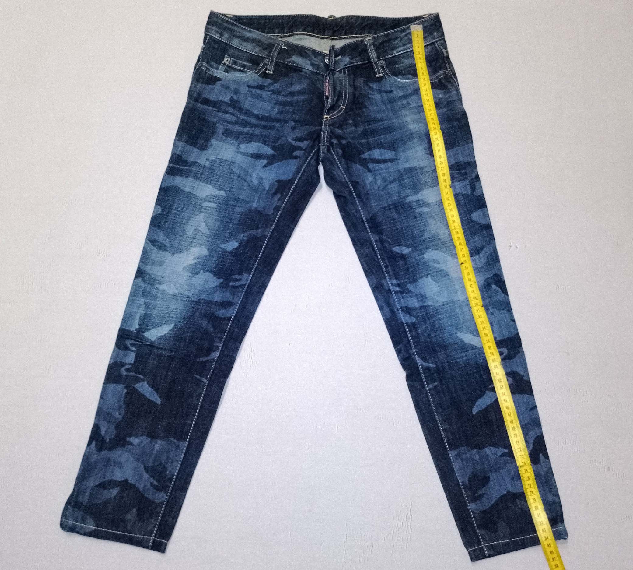 Dsquared2 Dsquared2 Jungle Jim Super Slim Jeans – IT 42 Camouflage Size 28" / US 6 / IT 42 - 7 Thumbnail