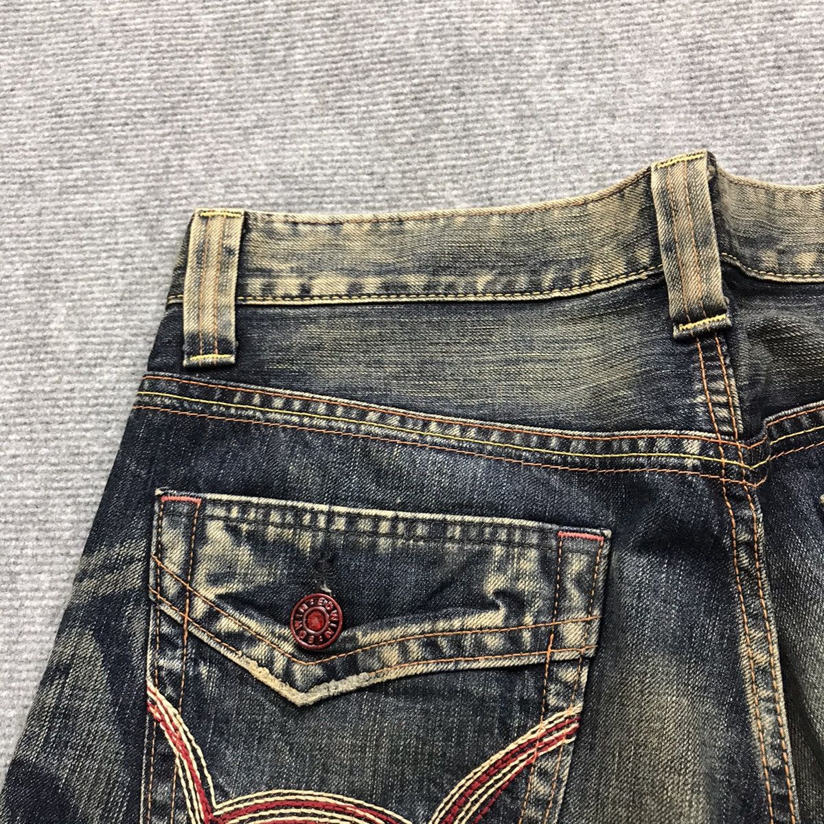 Edwin BAYYG💀JEANS EDWIN 503 DENIM RUSTY PANTS Size US 32 / EU 48 - 11 Thumbnail