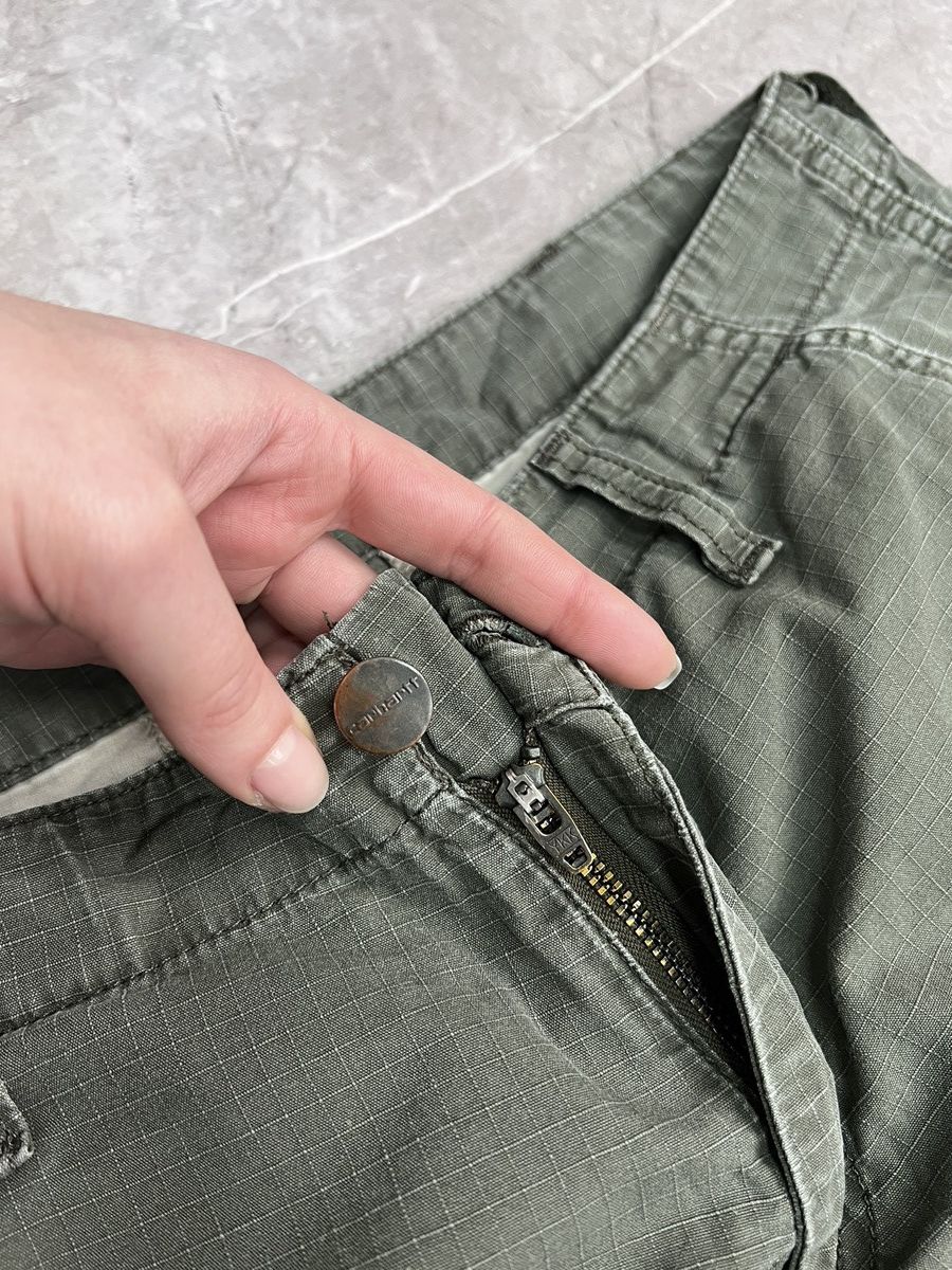Carhartt Carhartt Green Pants Workwear Multipocket y2k Style Size US 32 / EU 48 - 13 Thumbnail