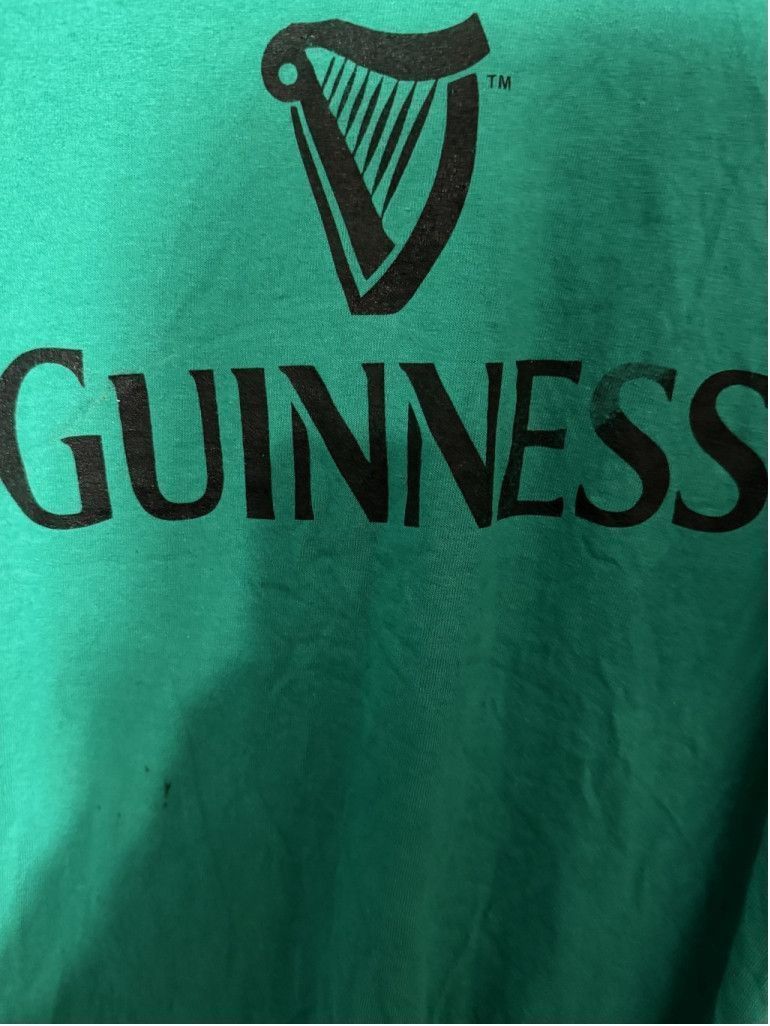 Rod Keenan Guinness Beer Green Logo Tee Shirt Men Sz L Size US L / EU 52-54 / 3 - 4 Thumbnail