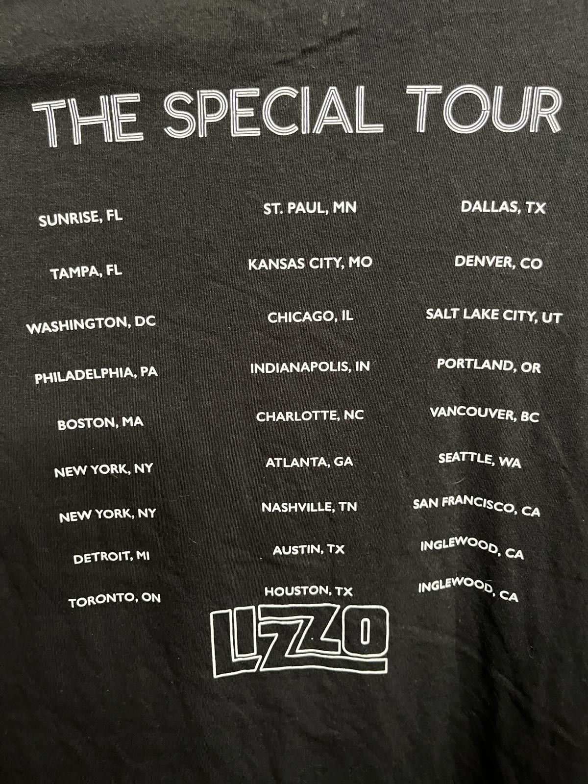 Designer Lizzo Sexy T-shirt - Afro The Special Tour Shirt 2XL Size XXL / US 16-18 / IT 52-54 - 5 Thumbnail