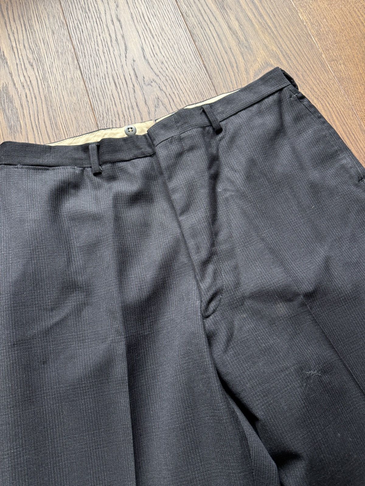 Vintage Vintage 50s Knit Wool Trousers Size US 35 - 5 Thumbnail