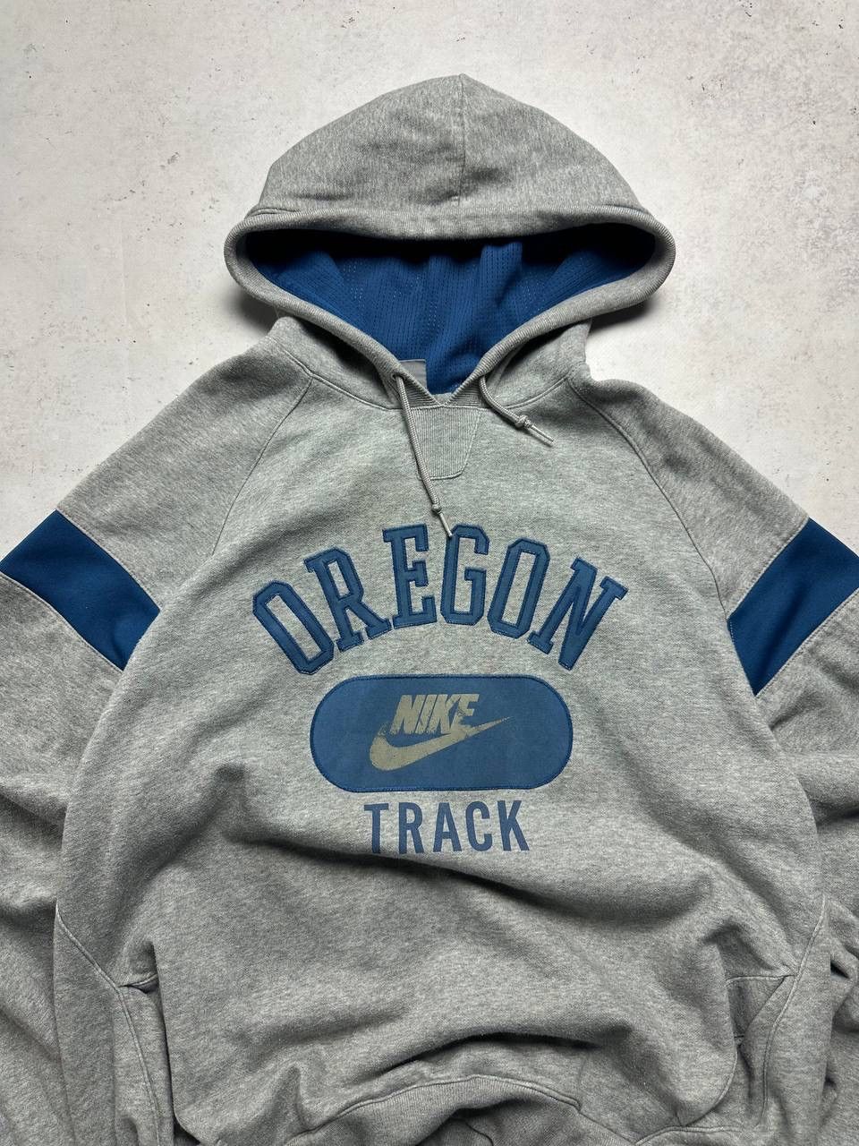 Nike × Vintage Vintage Nike Oregon Swoosh Boxy Hoodie L Size US L / EU 52-54 / 3 - 3 Thumbnail