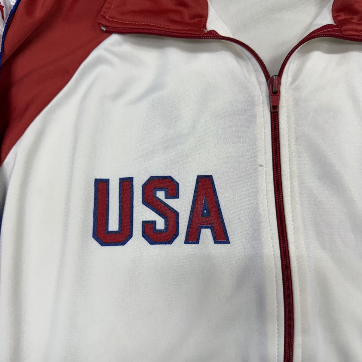 Kappa × USA Olympics × Vintage Vintage 80s Kappa Team USA Olympics Track Jacket Size US M / EU 48-50 / 2 - 6 Thumbnail