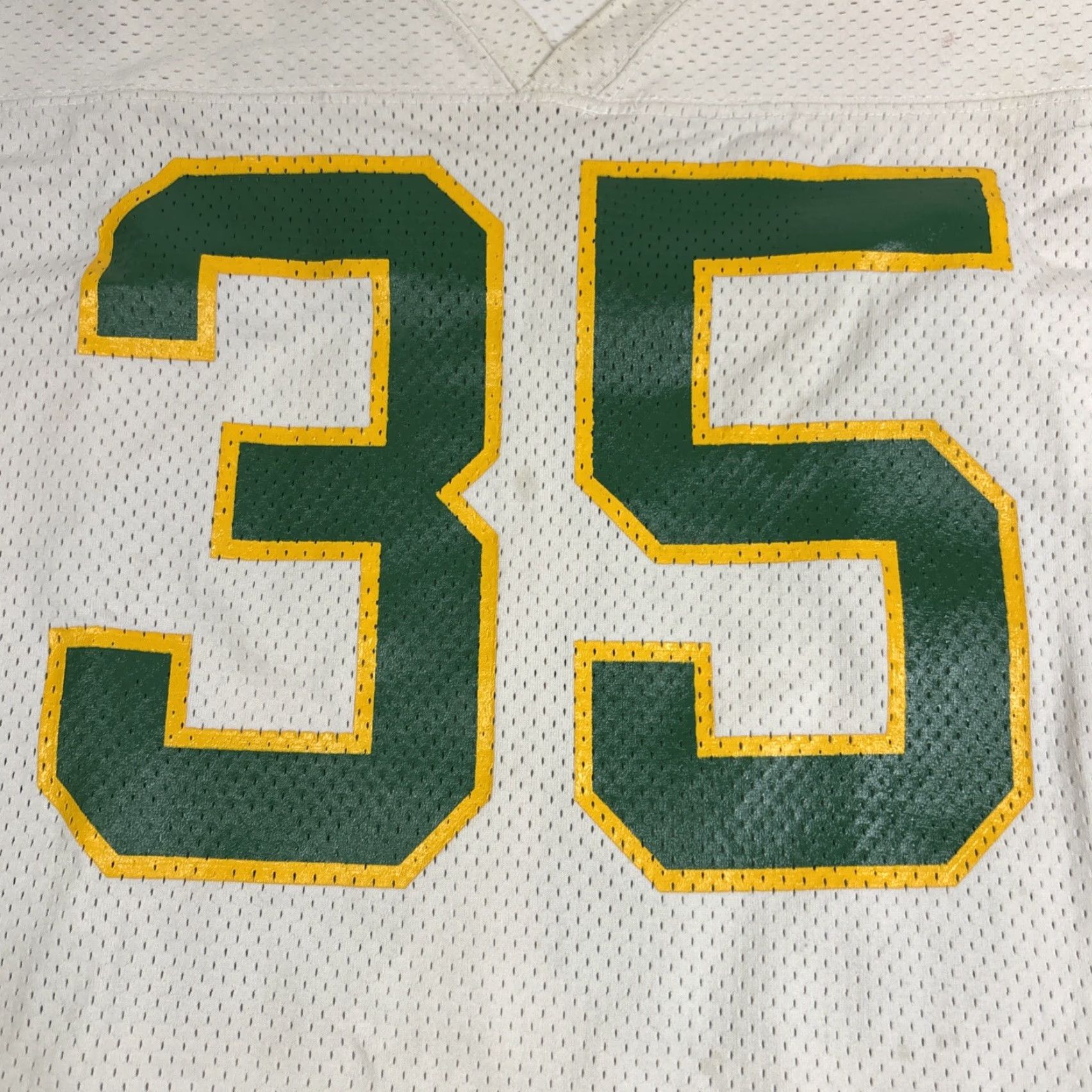 Vintage VINTAGE Ripon Athletic Football Jersey Men XL White #35 Player Style Sleeves Size US XL / EU 56 / 4 - 3 Thumbnail