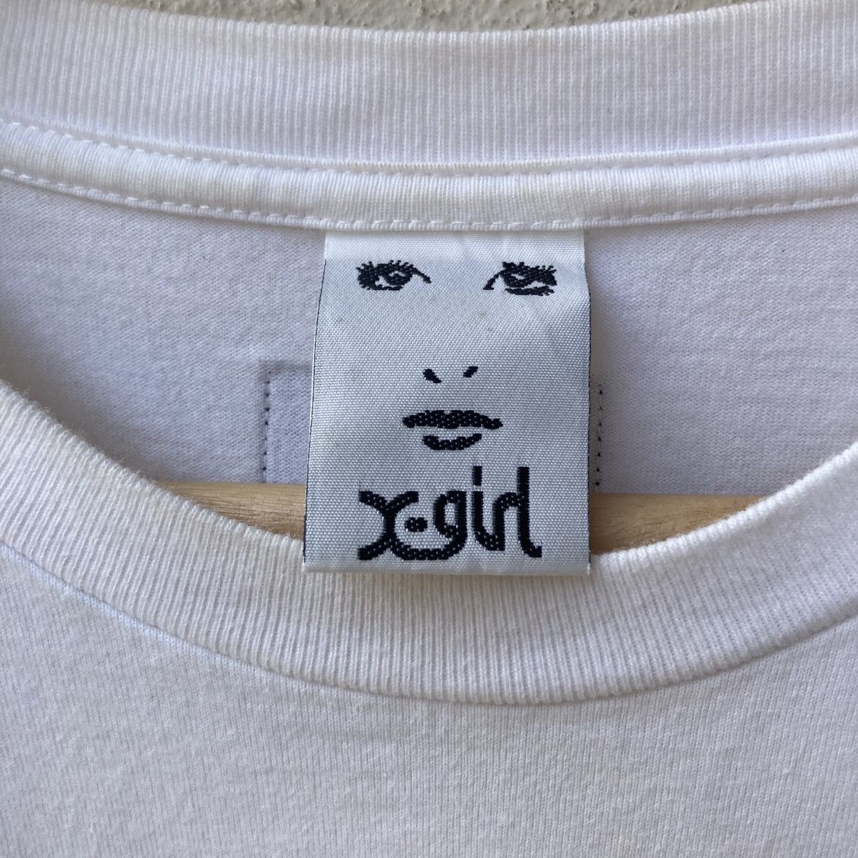 Japanese Brand X-Girl Japan Streetwear Skategang White T shirt Size US M / EU 48-50 / 2 - 3 Thumbnail