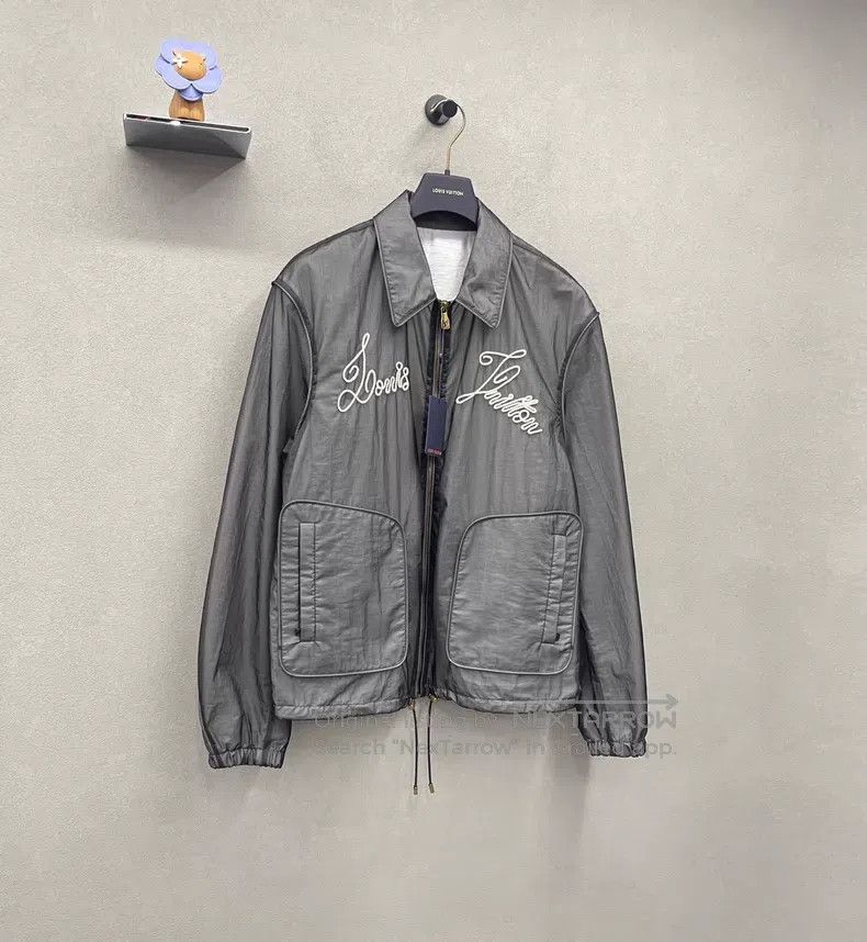 Louis Vuitton Louis Vuitton Embroidered monogram logo grey jacket Size US M / EU 48-50 / 2 - 3 Thumbnail