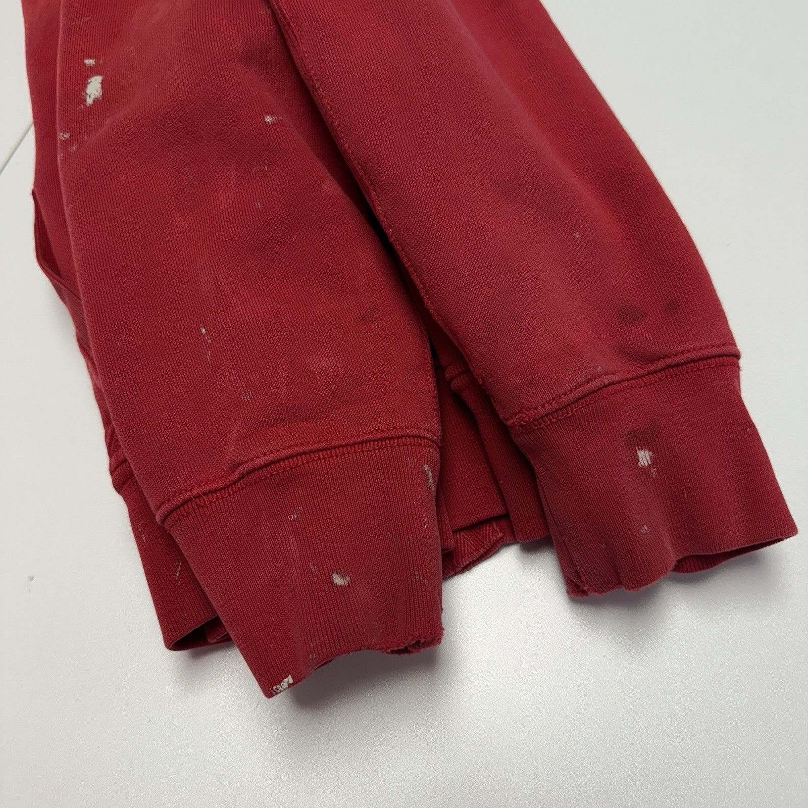 Polo Ralph Lauren Vintage Polo Ralph Lauren Hoodie Sweatshirt Mens Large Red Size US L / EU 52-54 / 3 - 12 Thumbnail