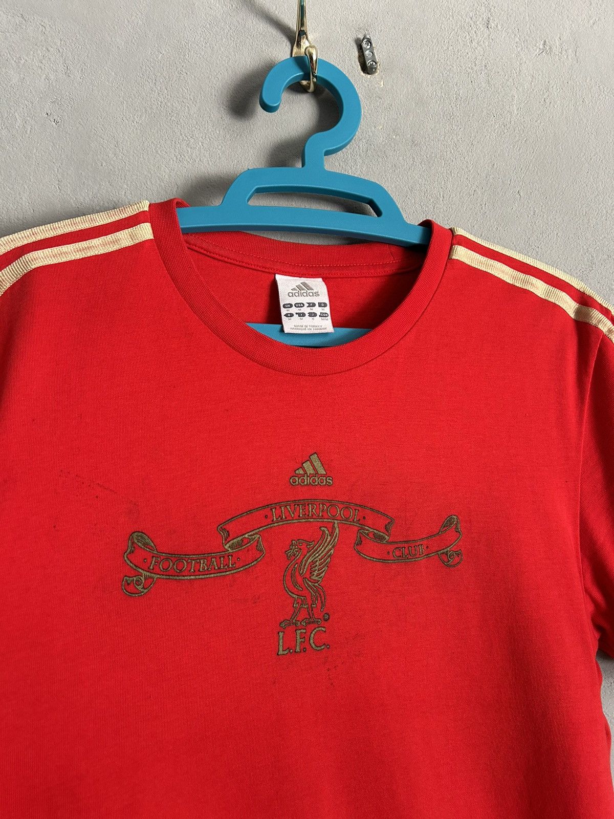 Adidas × Vintage Vintage adidas Liverpool t shirt Size US M / EU 48-50 / 2 - 2 Thumbnail