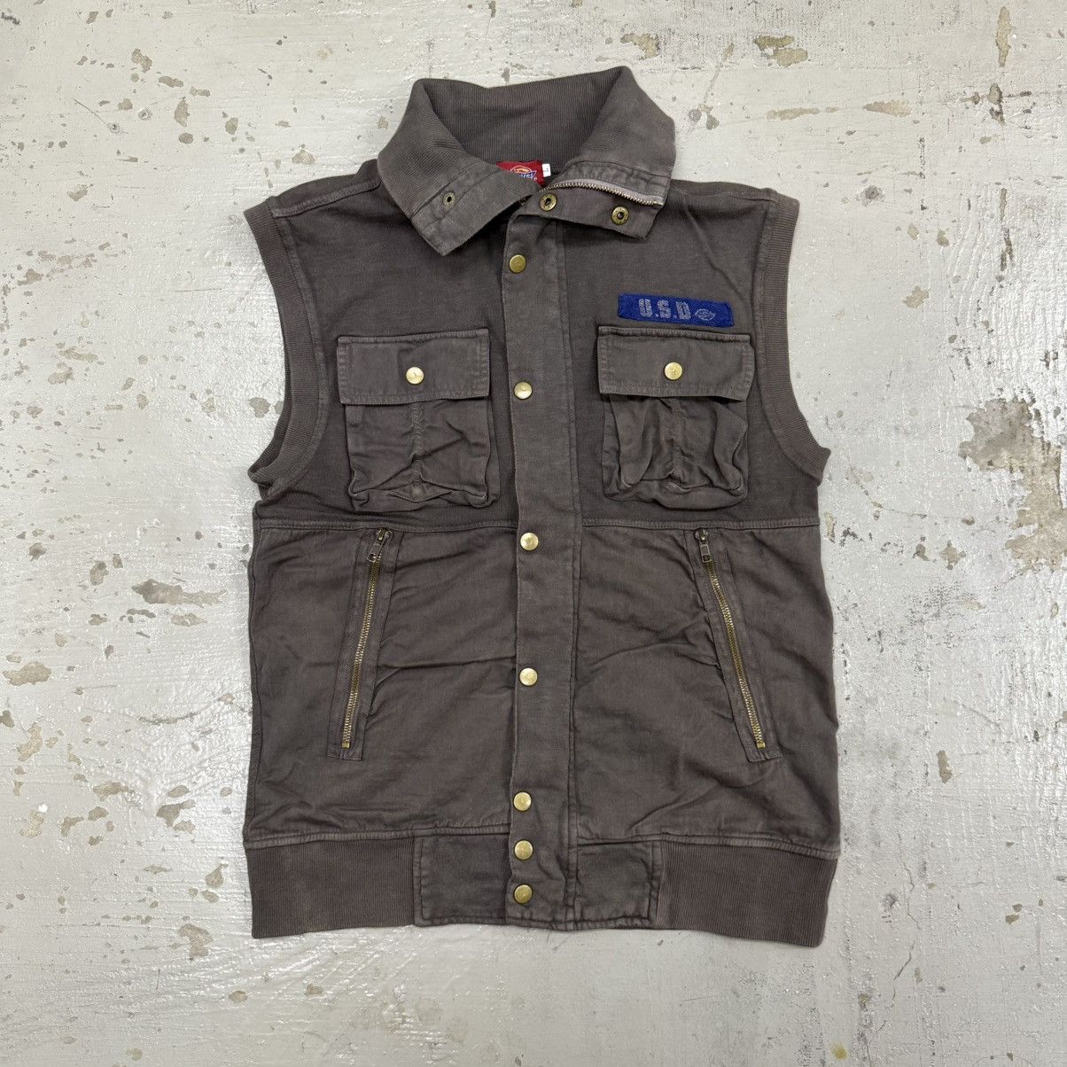 GOA Vtg G.O.A military Vest specifically identified Bono Vest
