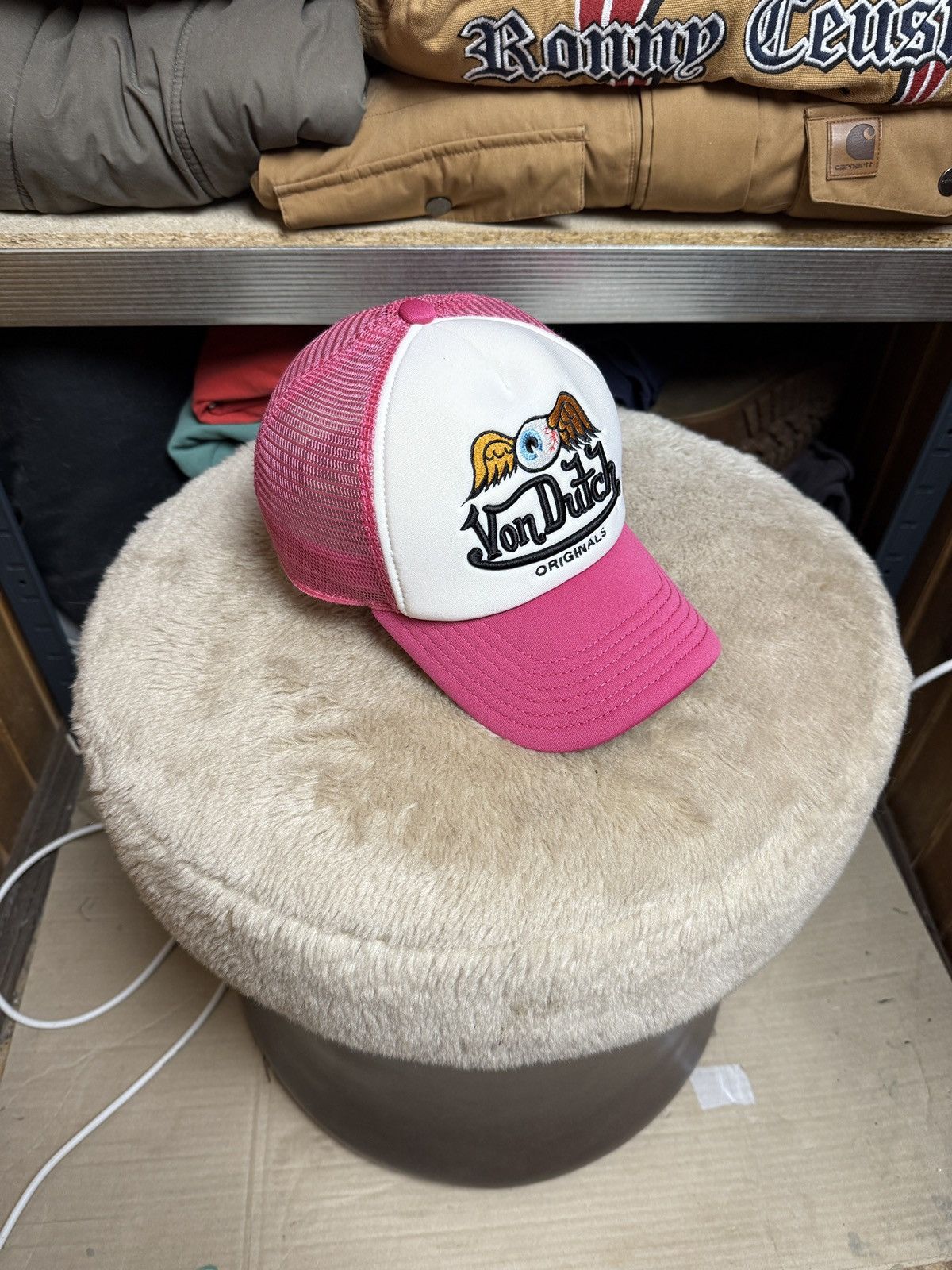 Von Dutch Crazy Von Dutch Eye cap Big Logo Size ONE SIZE - 1 Thumbnail
