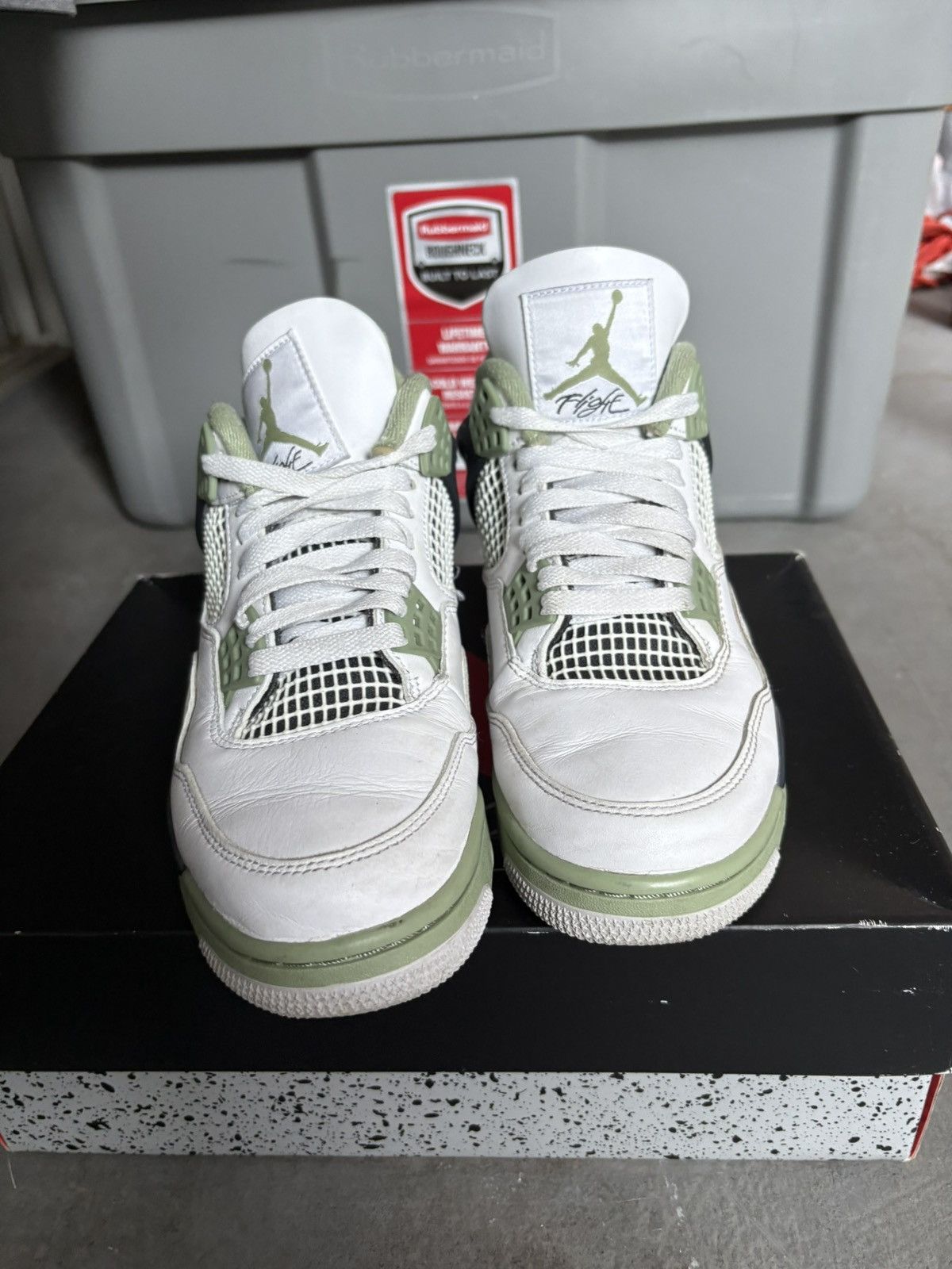 Nike Jordan 4 Seafoam Size US 8 / EU 41 - 7 Thumbnail