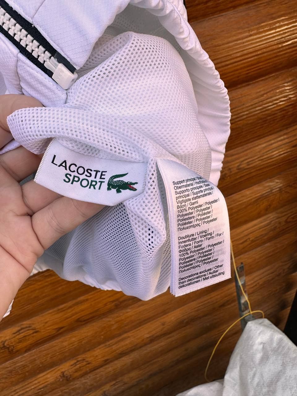 Lacoste Lacoste Light Zipper Jacket Size US L / EU 52-54 / 3 - 6 Thumbnail
