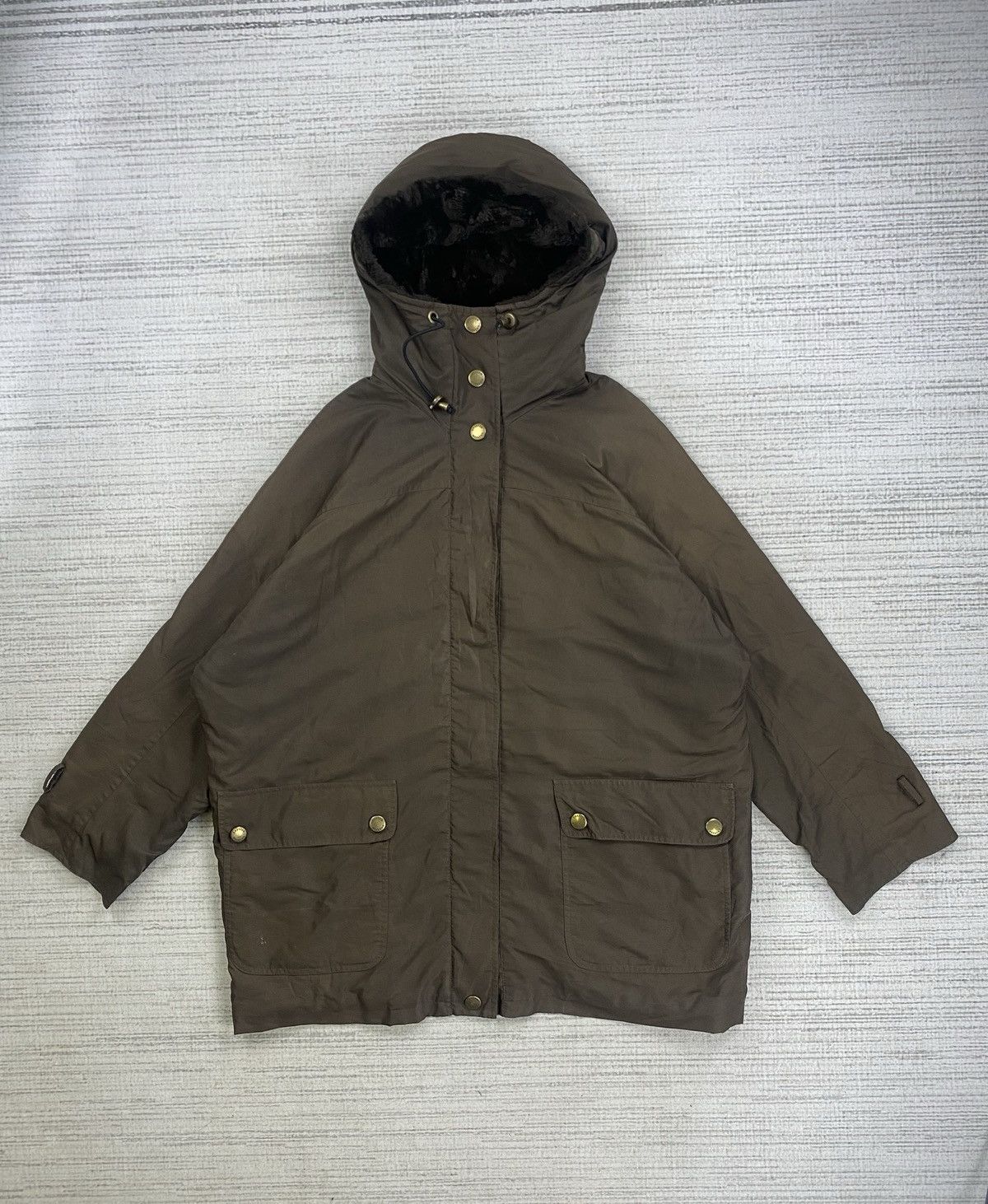 Weekend Max Mara Vintage Max Mara Weekend Line Parka Hoodie Jacket Size XXL / US 16-18 / IT 52-54 - 1 Thumbnail