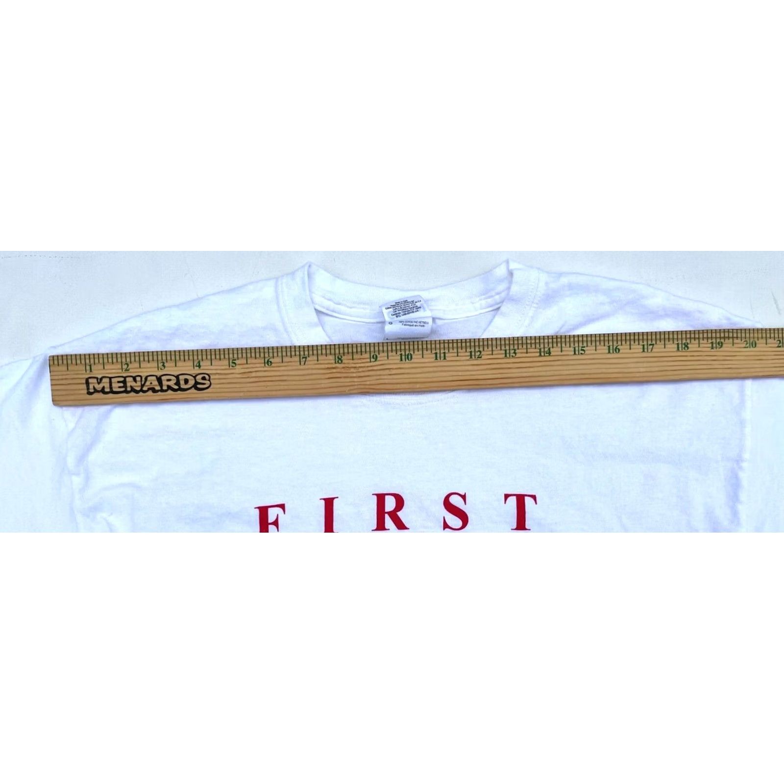 Gildan Obama First African American President T-shirt Unisex Adult L White Gildan Heavy Cotton Shirt USA Size US L / EU 52-54 / 3 - 6 Thumbnail
