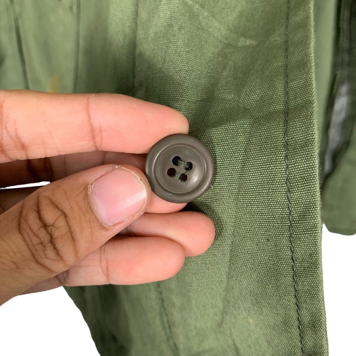 MOUSSY AZUL by Moussy Army Green Jacket #1042-C47 Size US L / EU 52-54 / 3 - 14 Thumbnail