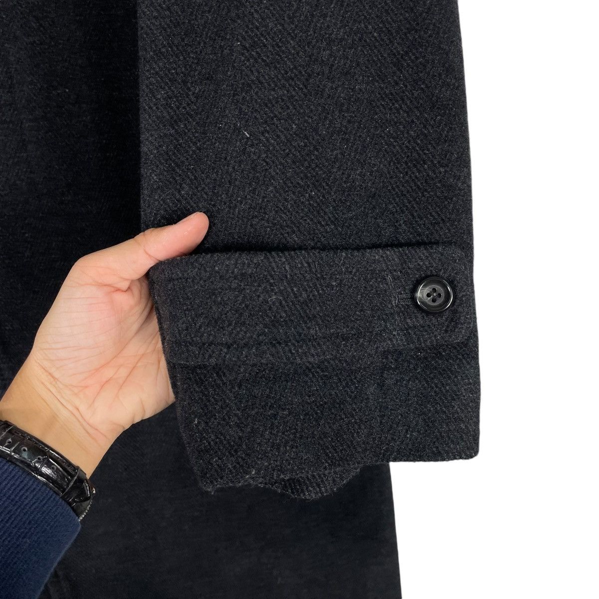 Final Home × Japanese Brand 💥R-1 HOMME JAPAN LONG COAT Size US M / EU 48-50 / 2 - 14 Thumbnail