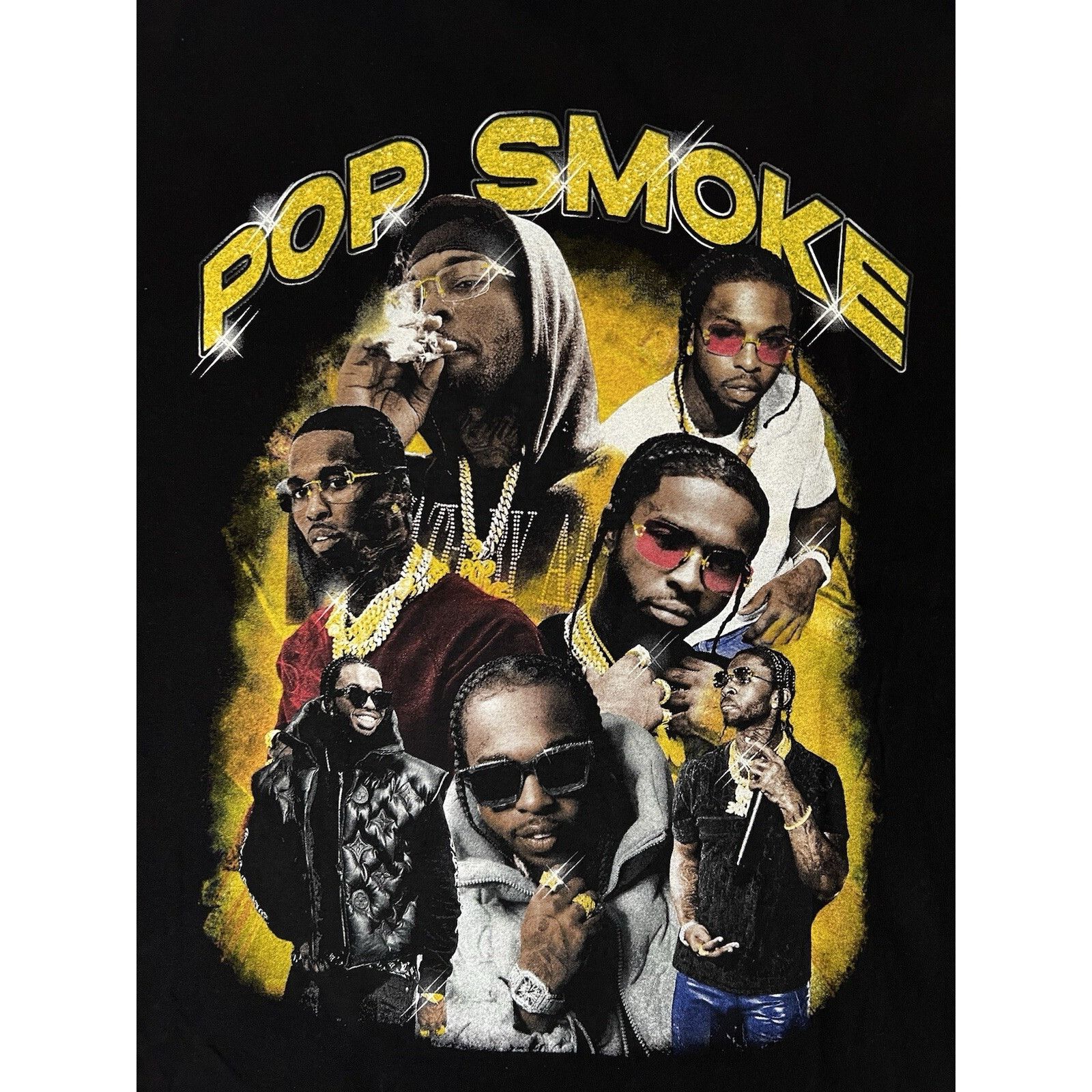 Other Pop Smoke Rap Tee T-Shirt Size XL Concert Tour Mech Size US XL / EU 56 / 4 - 2 Thumbnail