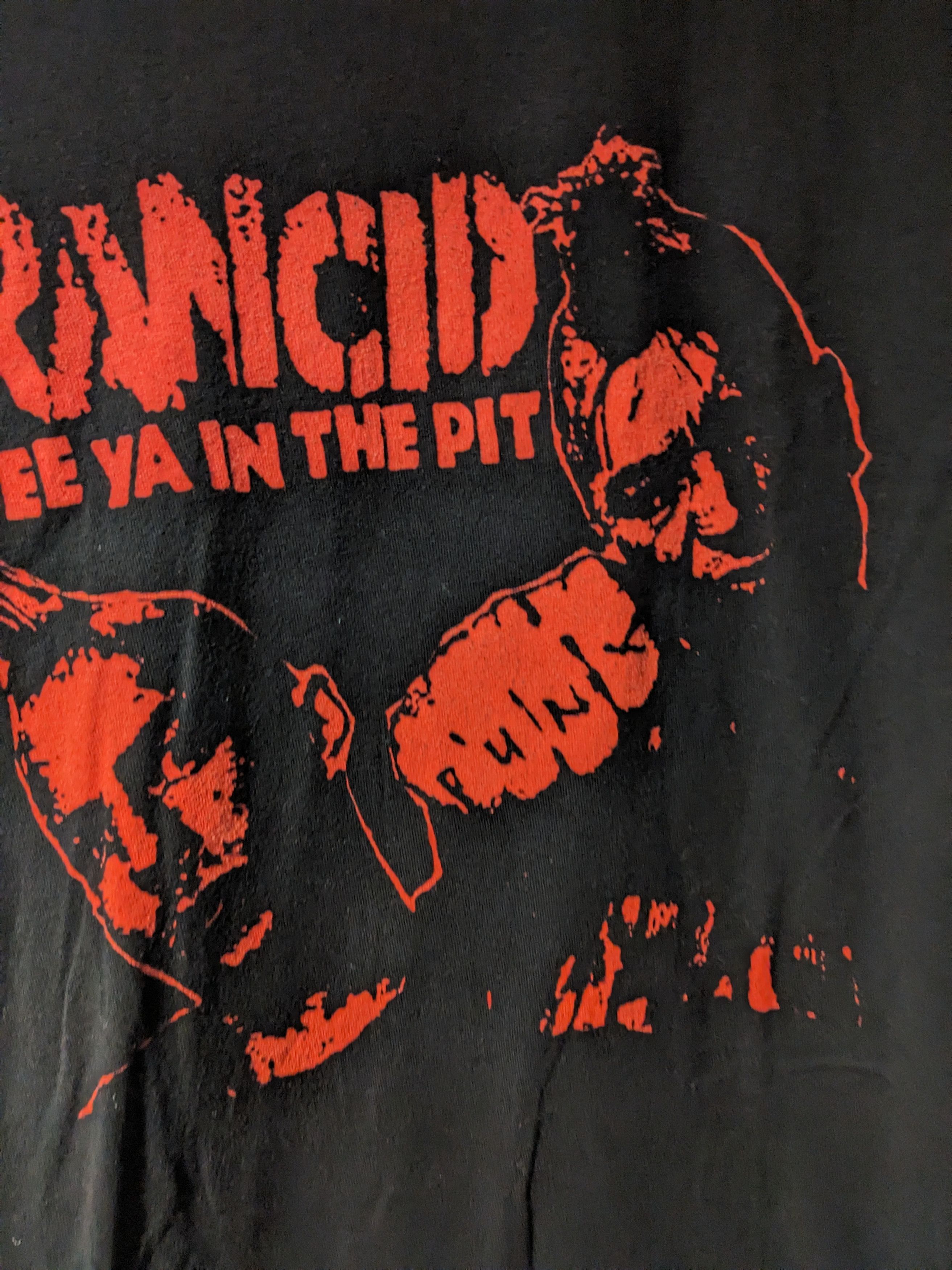 Band Tees × Vintage Rancid See you in the Pit Handcore Band Black Medium T-Shirt Size US M / EU 48-50 / 2 - 2 Thumbnail