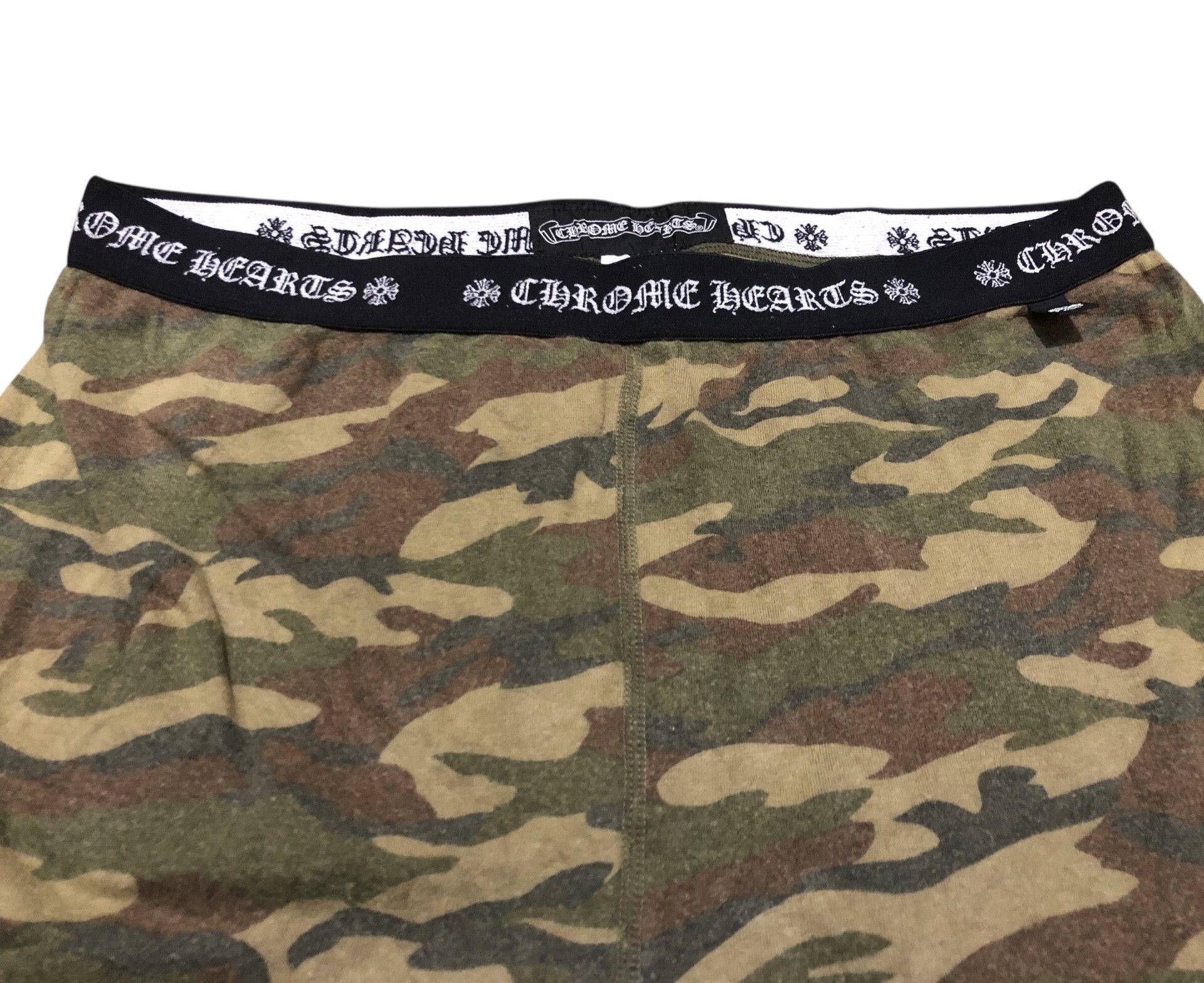 Chrome Hearts 💯CHROME HEARTS Woodland Camo Horseshoe Leggings Underwear Size 26" / US 2 / IT 38 - 14 Thumbnail