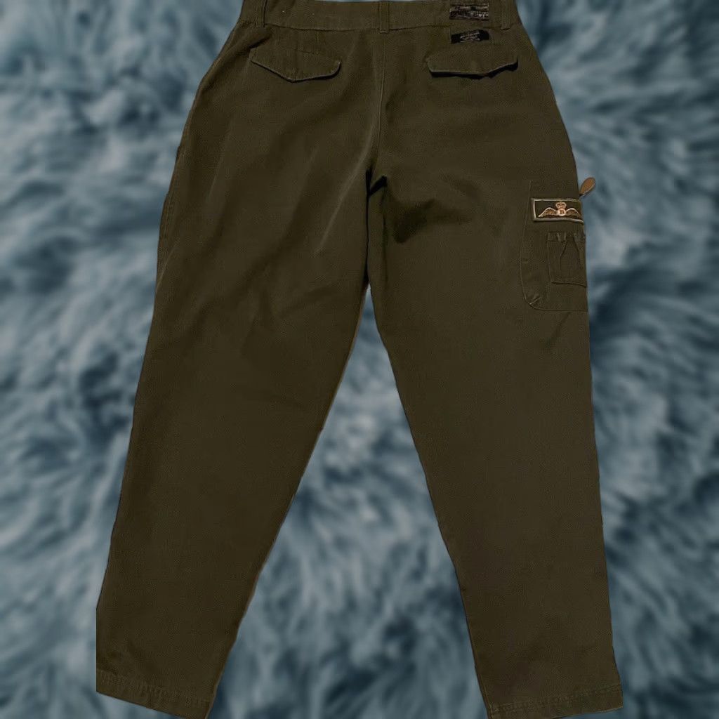 Bugle Boy Vtg 90s Bugle Boy Special Forces Cargo Pants 36 Army Military Flight Skate Grunge Paratrooper Mens Pants Green 36 Cargo Utility Fatigue Distressed 90s Size US 36 / EU 52 - 1 Thumbnail