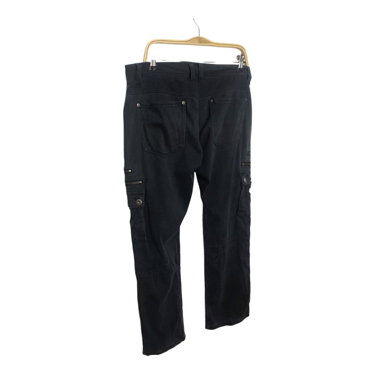 Hysteric Glamour × Japanese Brand × semanticdesign Semantic Design Sun Faded Damaged Black Pant Size US 36 / EU 52 - 6 Thumbnail