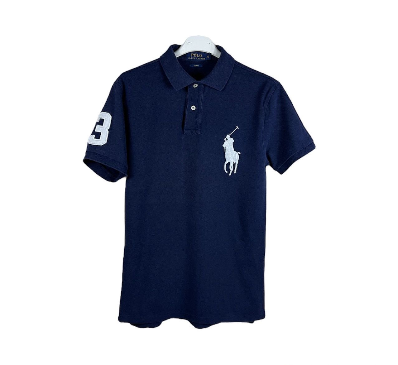 Polo Ralph Lauren Vintage Polo Ralph Lauren y2k basic big pony Chief Keef tee Size US S / EU 44-46 / 1 - 1 Thumbnail
