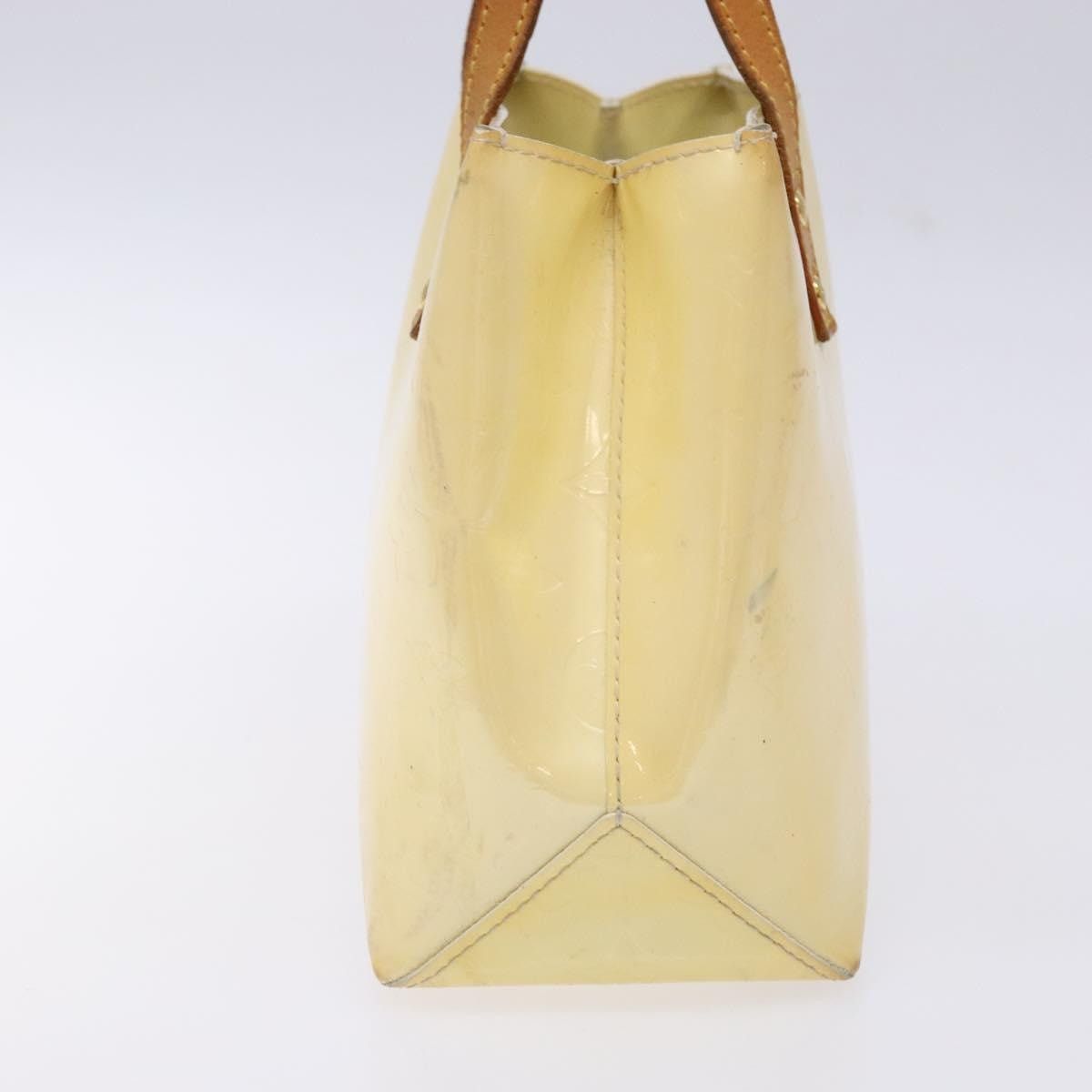Louis Vuitton LOUIS VUITTON Monogram Vernis Reade PM Hand Bag Perle M91336 Size ONE SIZE - 5 Thumbnail