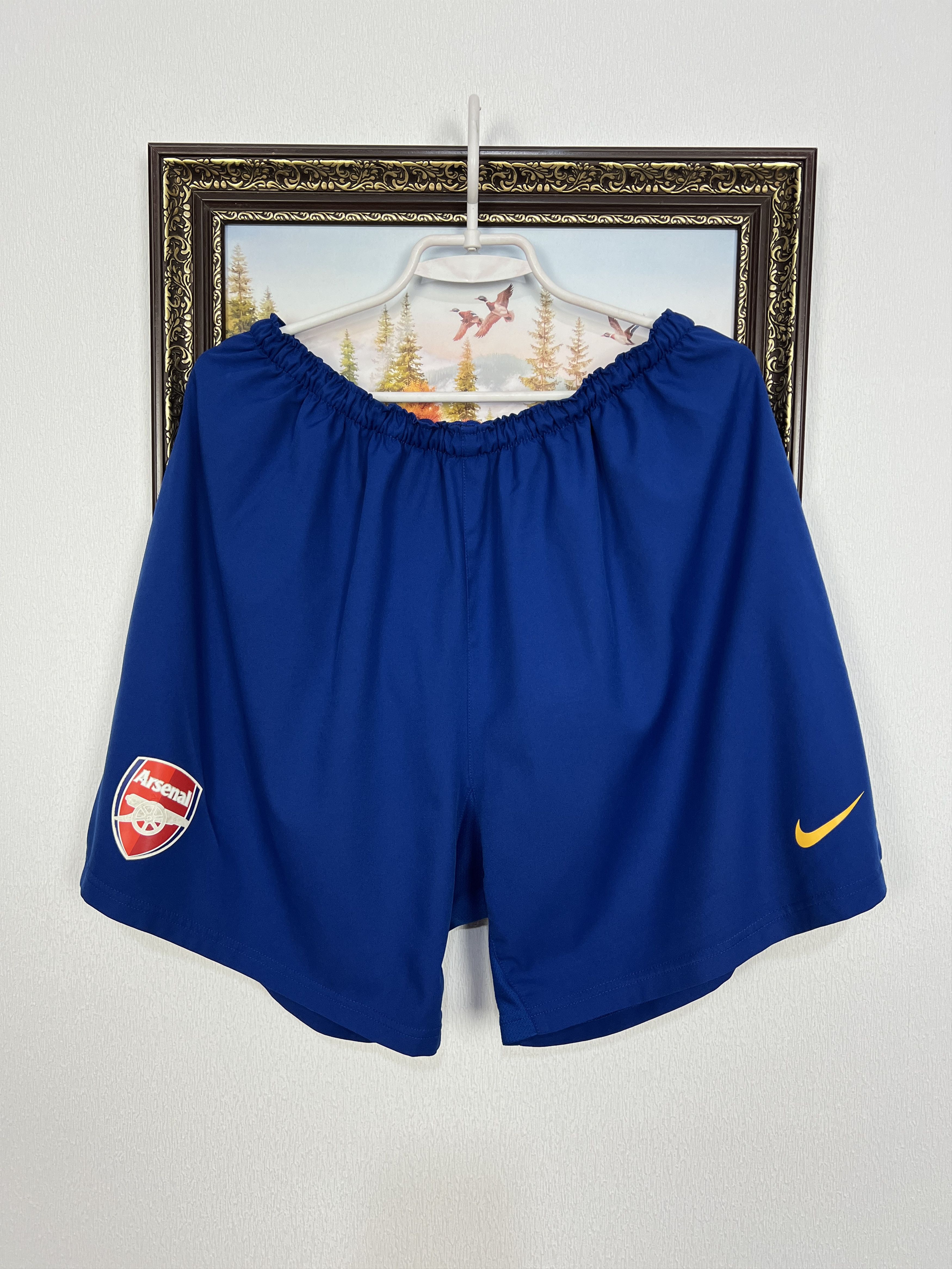Nike Vintage Nike Arsenal Football Shorts Blue Soccer Gunners 2XL Size US 38 / EU 54 - 1 Thumbnail